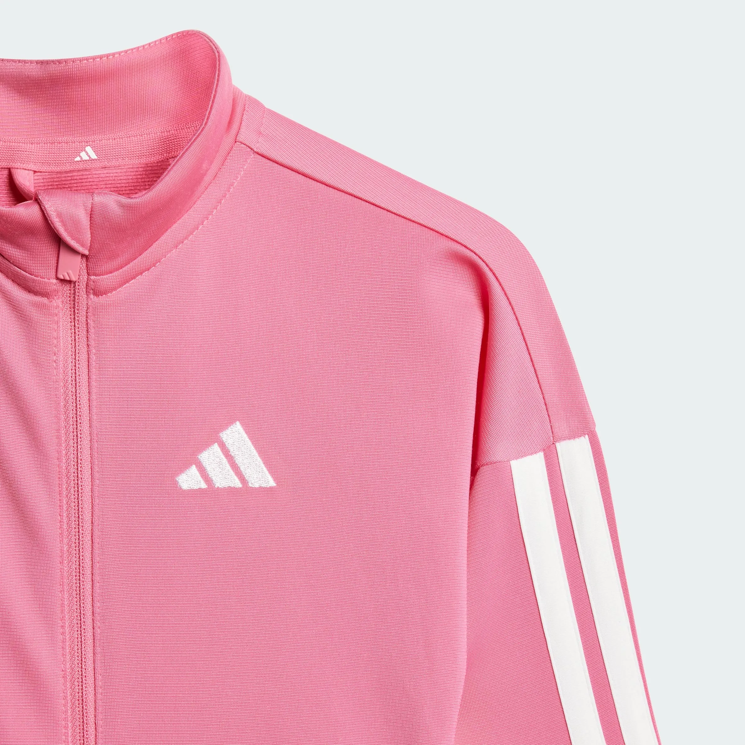adidas Unisex - Bimbi 0-24 Essentials Climacool Track Suit, pink fusion/white, 3-6 Months - immagine 2