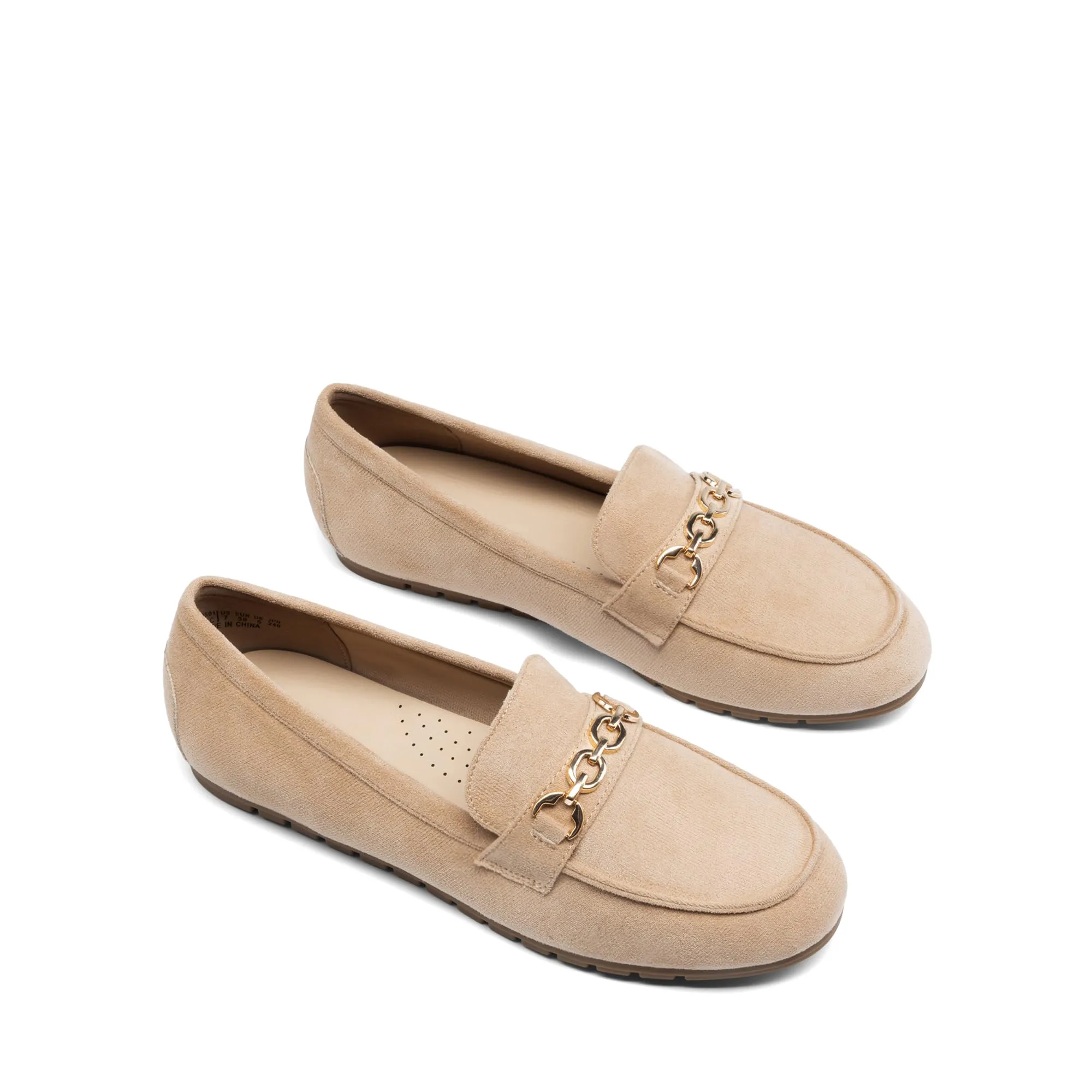 DREAM PAIRS Casual Mocassini Donna,Cammello,40 - immagine 9