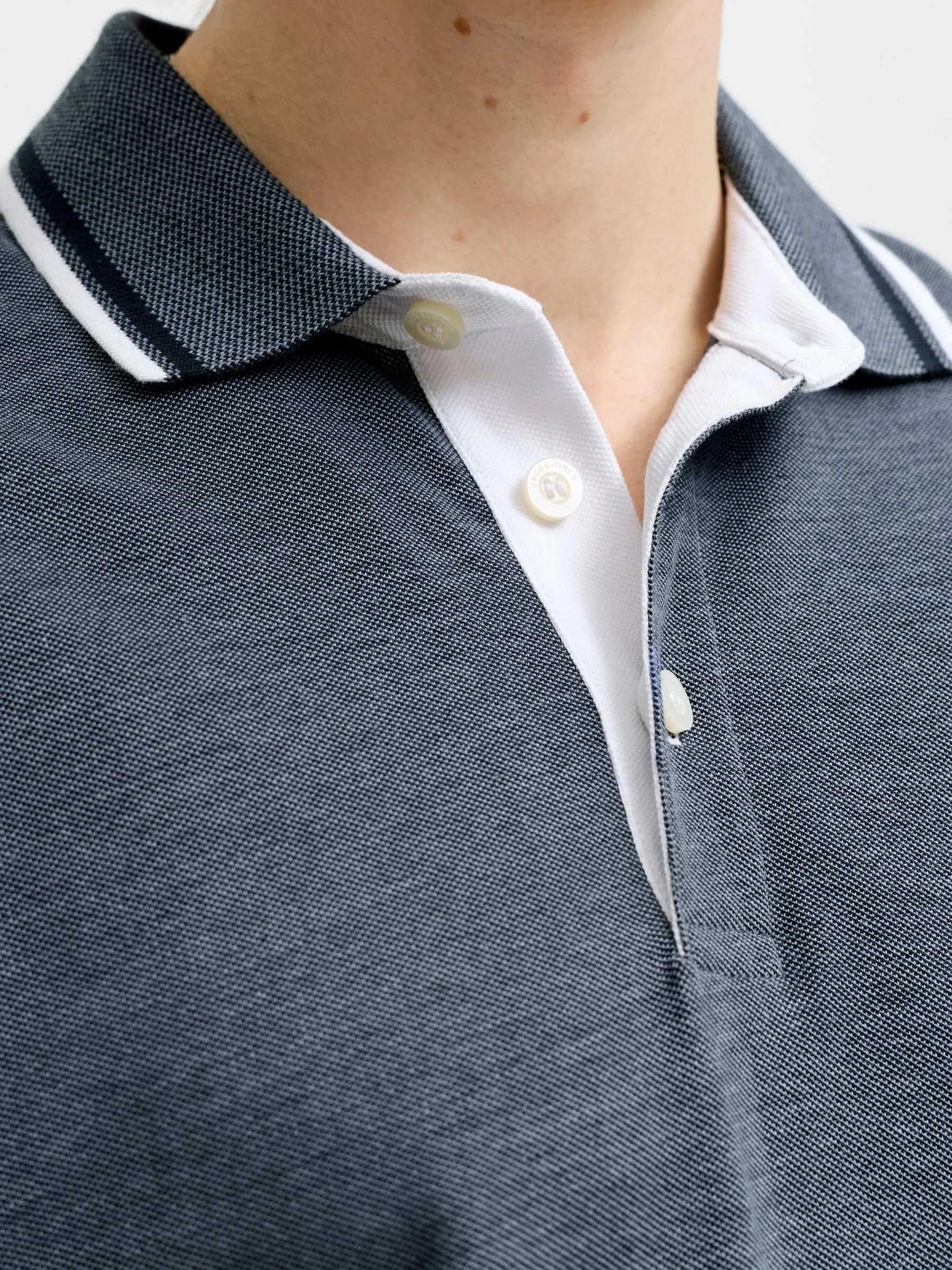 Jack & Jones Jjepaulos Polo S Noos, Miraggio Blu, XS - immagine 6