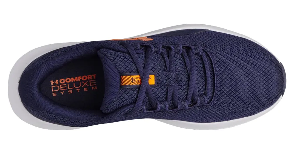Under Armour UA Charged Surge 4 - Midnight Navy/Midnight Navy/Solar Orange - 8, Midnight Navy Midnight Navy Solar Orange, 42.5 EU - immagine 3