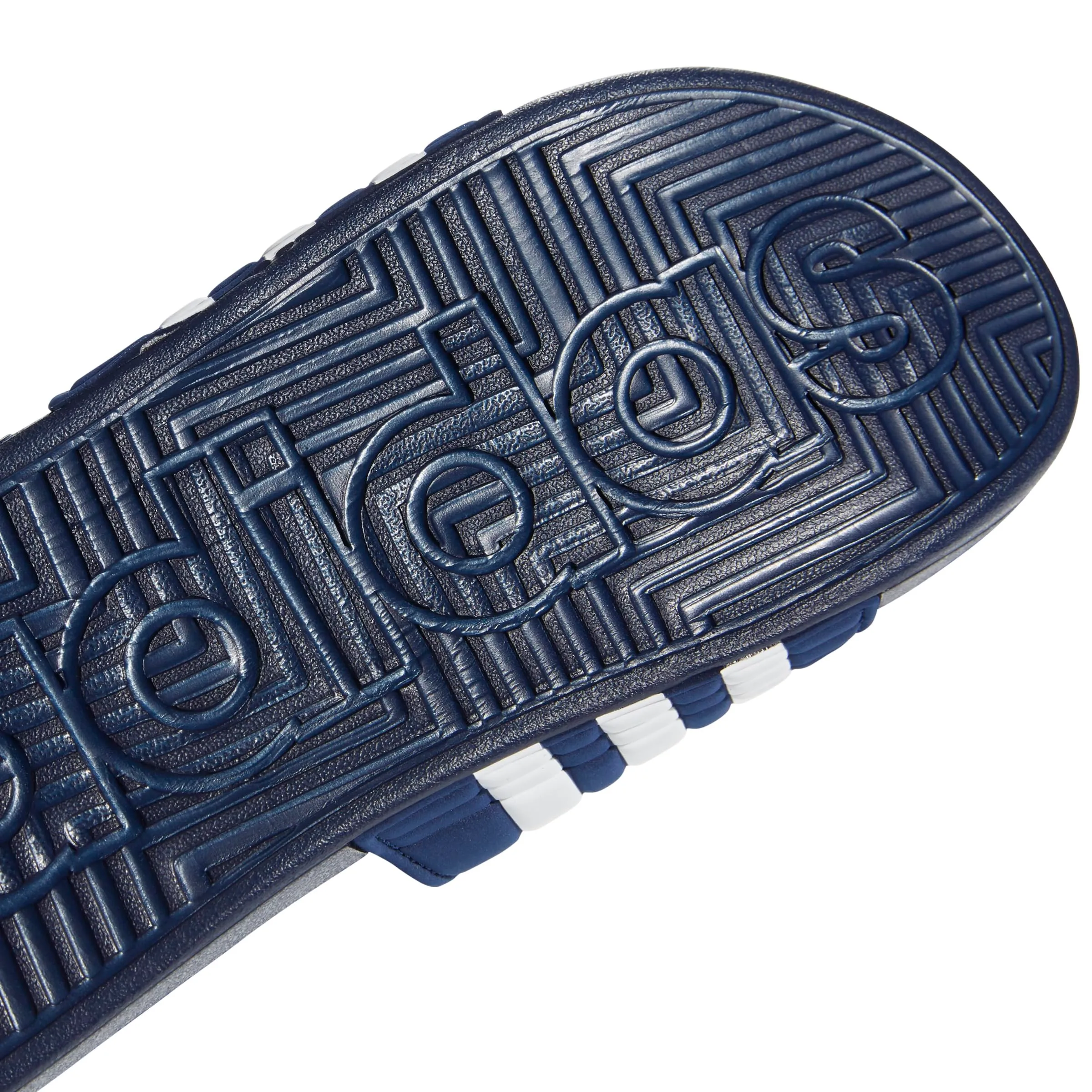 Adidas Adissage - Sandali da bagno unisex, blu scuro, bianco, blu scuro, 37 EU - immagine 7