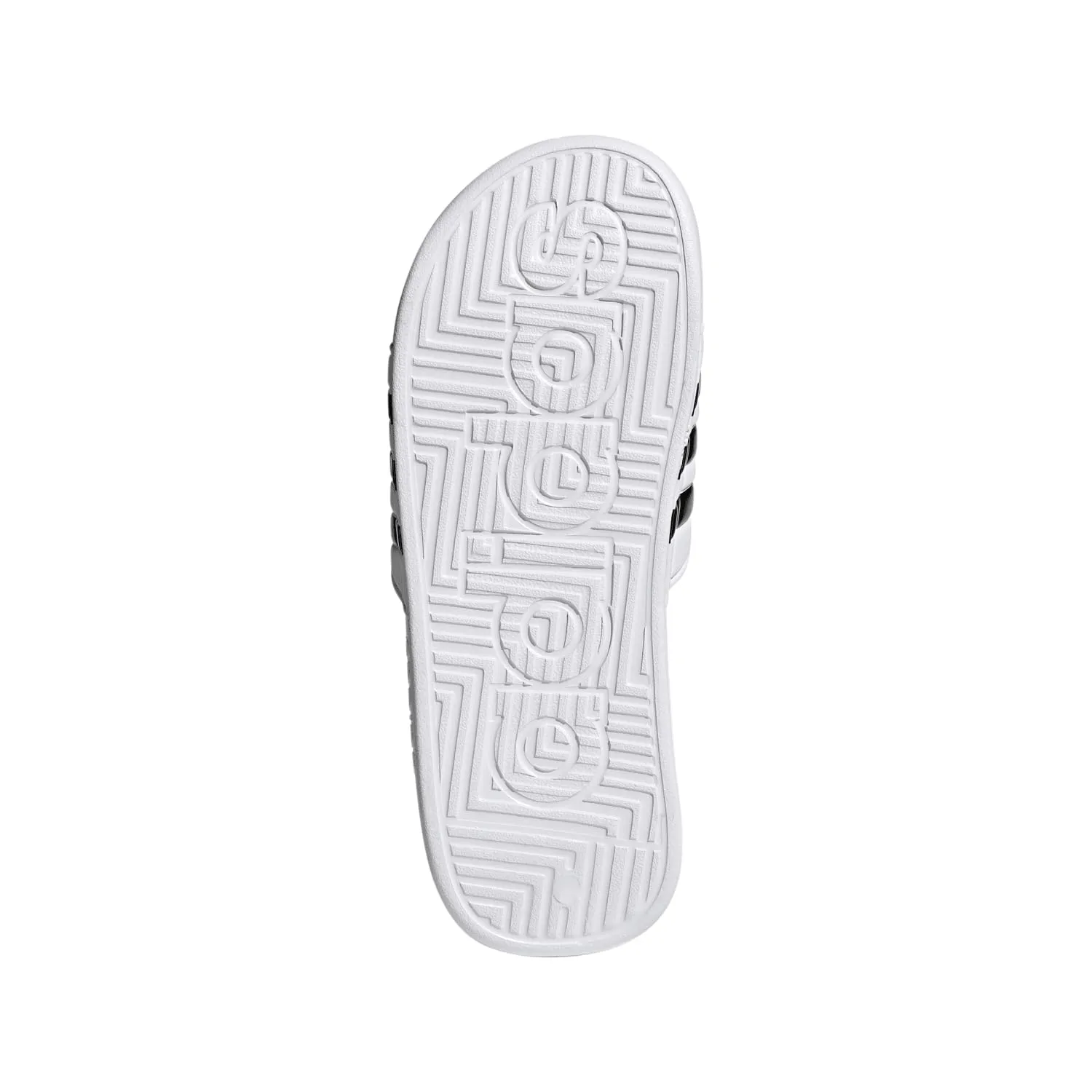 adidas Unisex - Adulto Adissage Slides Sandal, Cloud White / Core Black / Cloud White, 42 EU - immagine 5