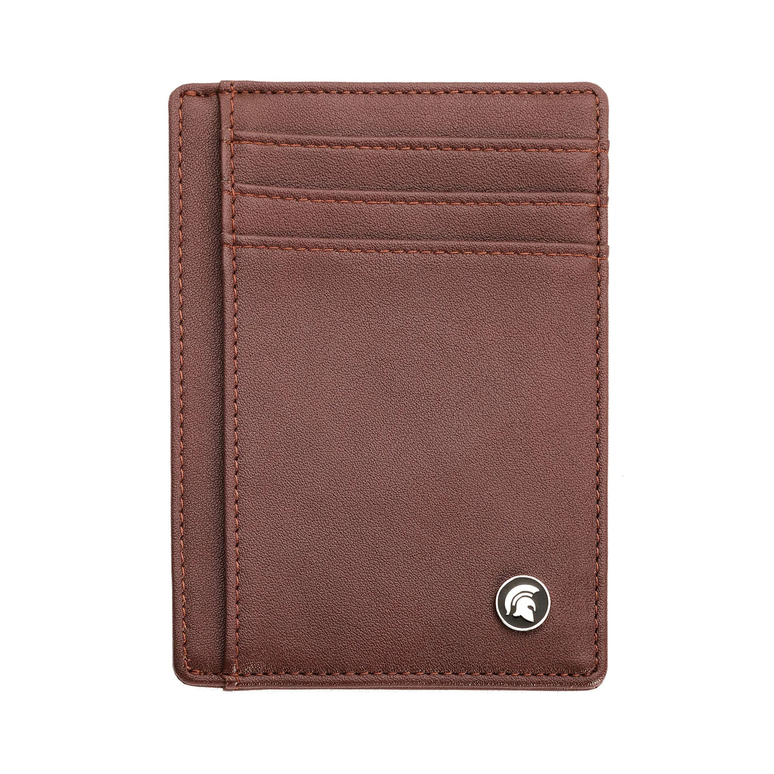POWR - Portatessere Uomo - Portafoglio Uomo Slim - Porta Badge RFID - Porta Carte Di Credito Uomo - Mini Wallet Tascabile - Portaschede Sottile - Smart Card Holder Wallet - immagine 1