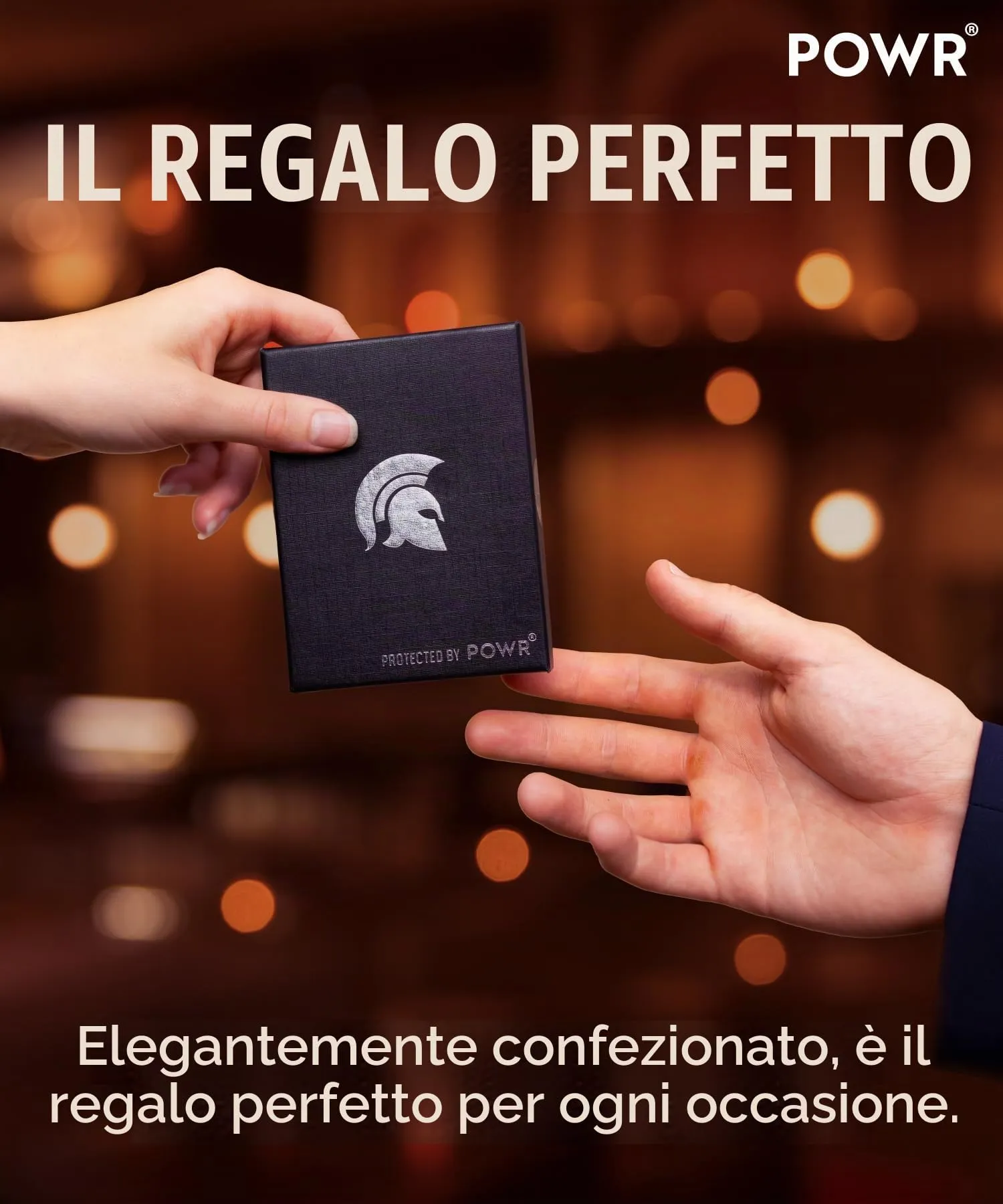 POWR Portafoglio Slim Blu, Blu - immagine 6