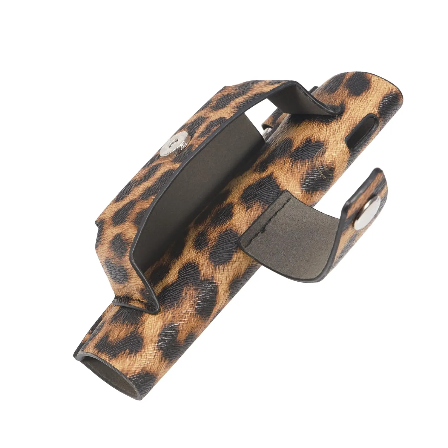 Custodia Case Organizzatore tutto in uno per iqos iluma one/ILUMA i one e portasigarette (W-Leopardo marrone) - immagine 3