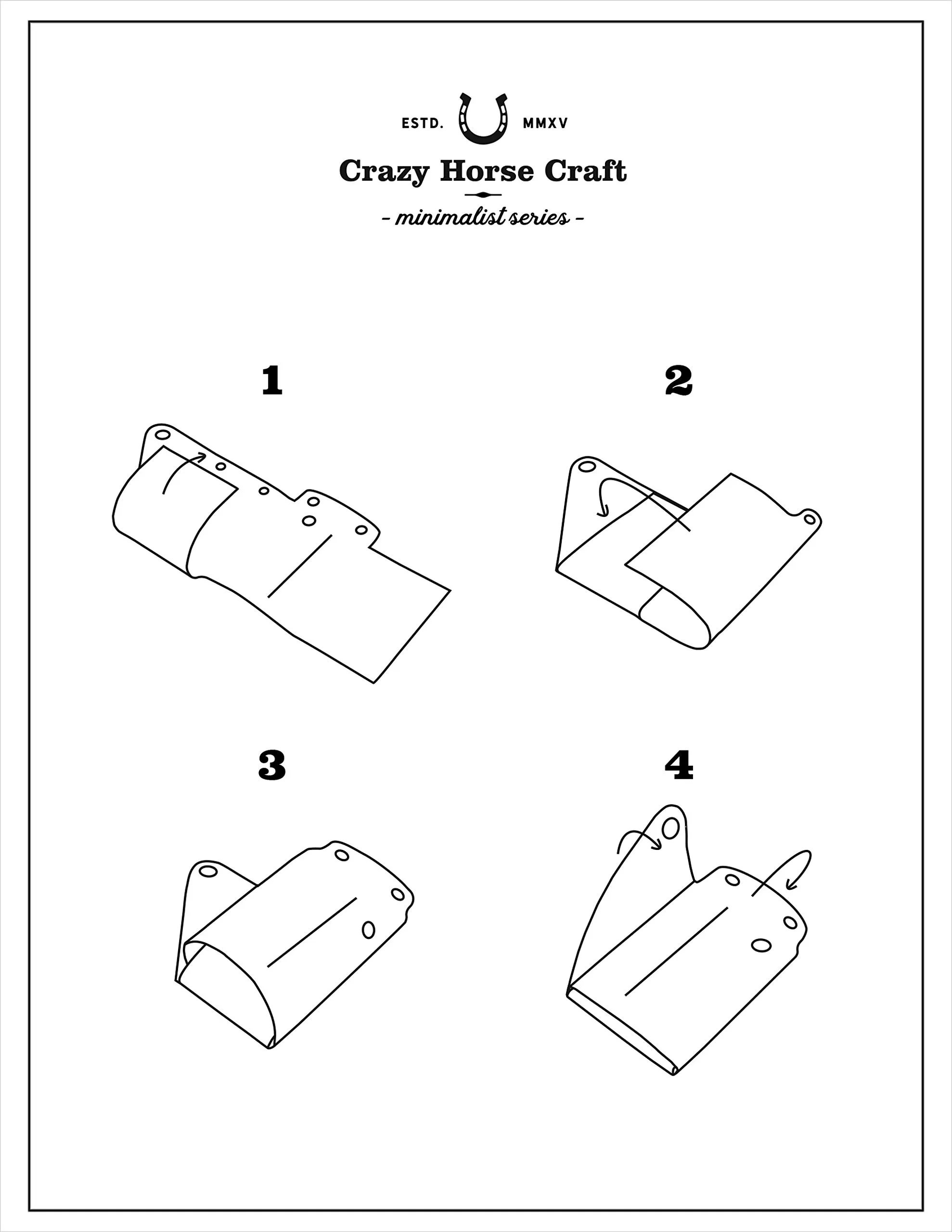 Crazy Horse Craft Portafoglio Slim Uomo e Donna, Portacarte in Vera Pelle - immagine 2