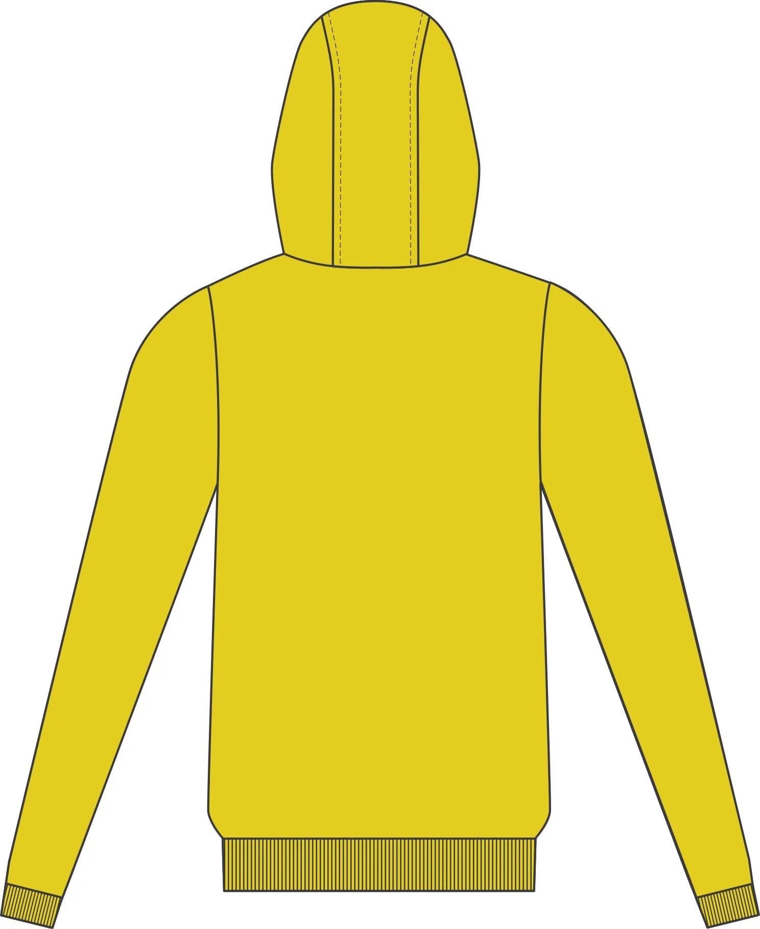 adidas Uomo Entrada26 Hoodie Sweatshirt, Team Yellow/Black, 3XL Tall - immagine 7