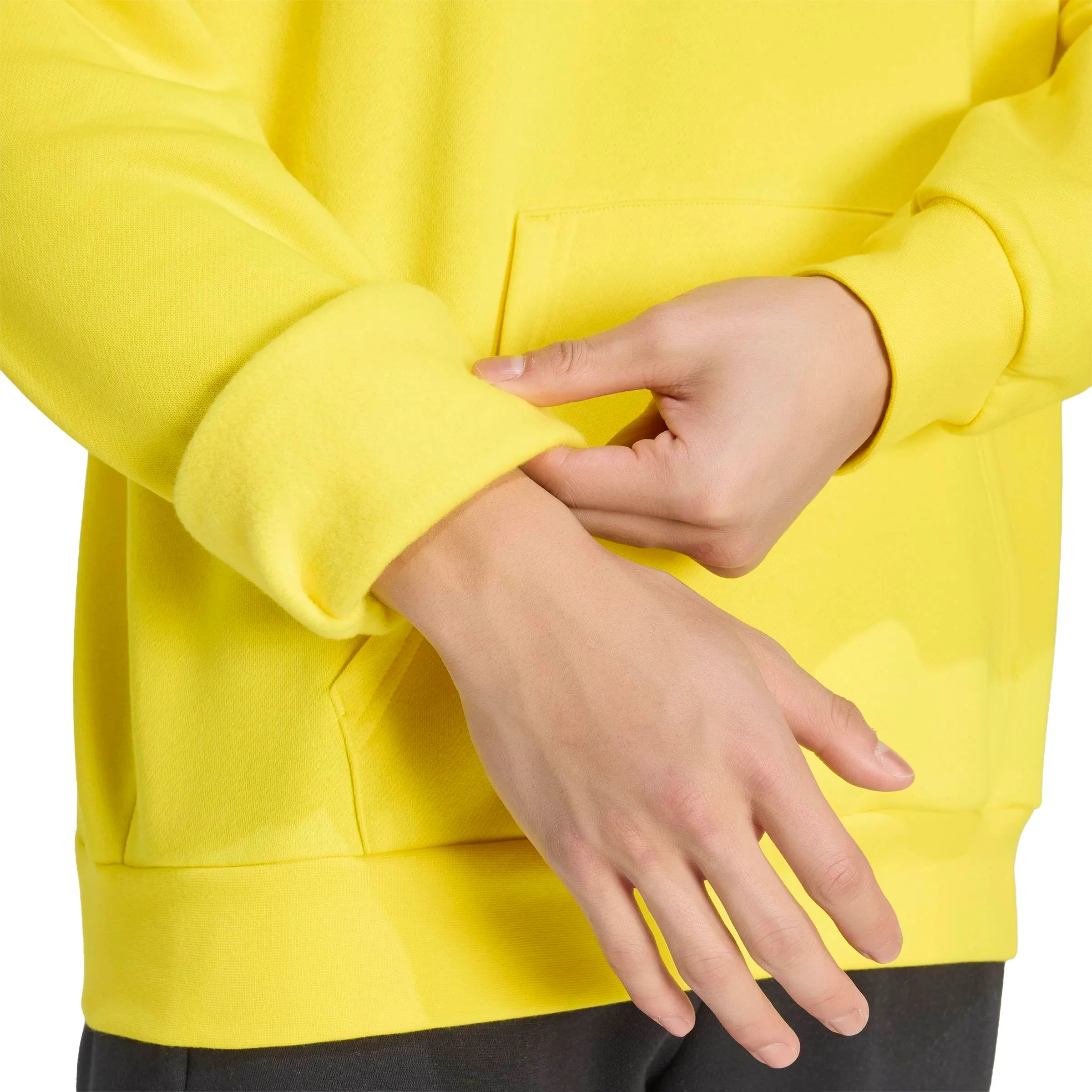 adidas Uomo Entrada26 Hoodie Sweatshirt, Team Yellow/Black, XL - immagine 5