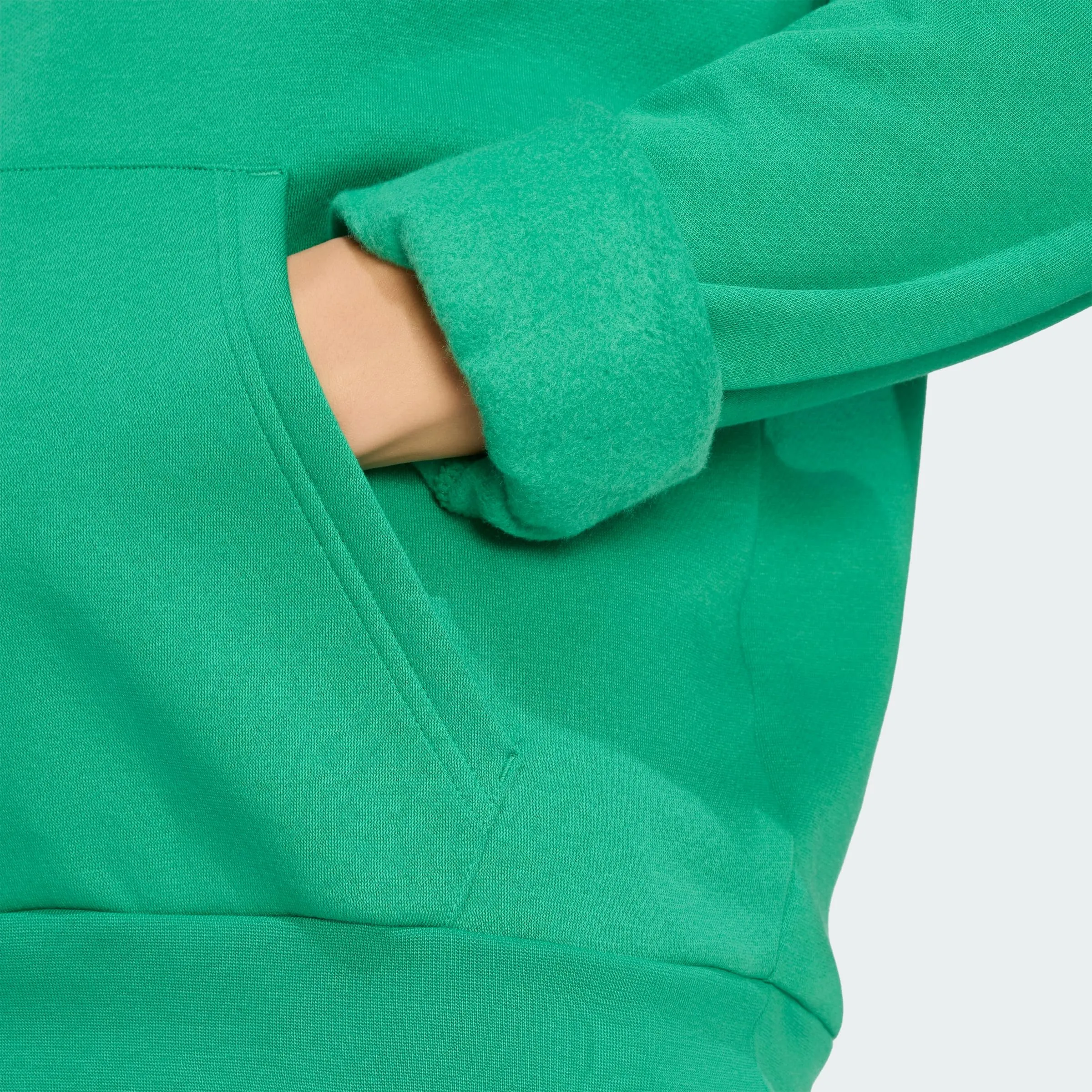 adidas Uomo Entrada26 Hoodie Sweatshirt, Team Green/White, M Tall - immagine 3