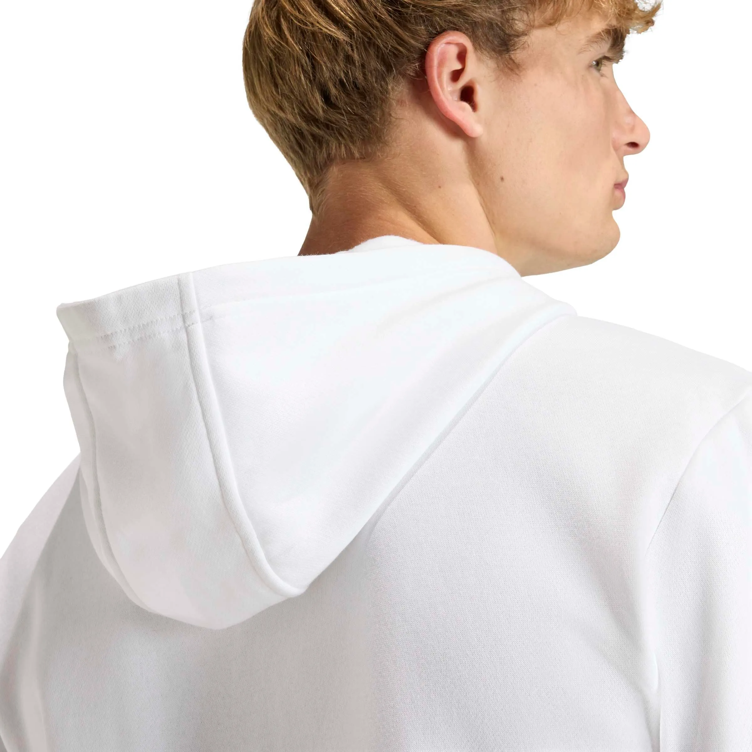 adidas Uomo Entrada26 Full Zip Hoodie Sweatshirt, White/Black, XS - immagine 6