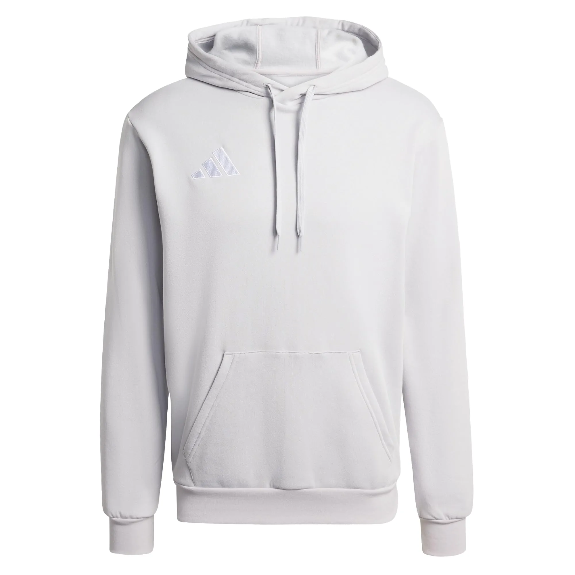 adidas Uomo Entrada26 Hoodie Sweatshirt, Team Light Grey/White, XL - immagine 1