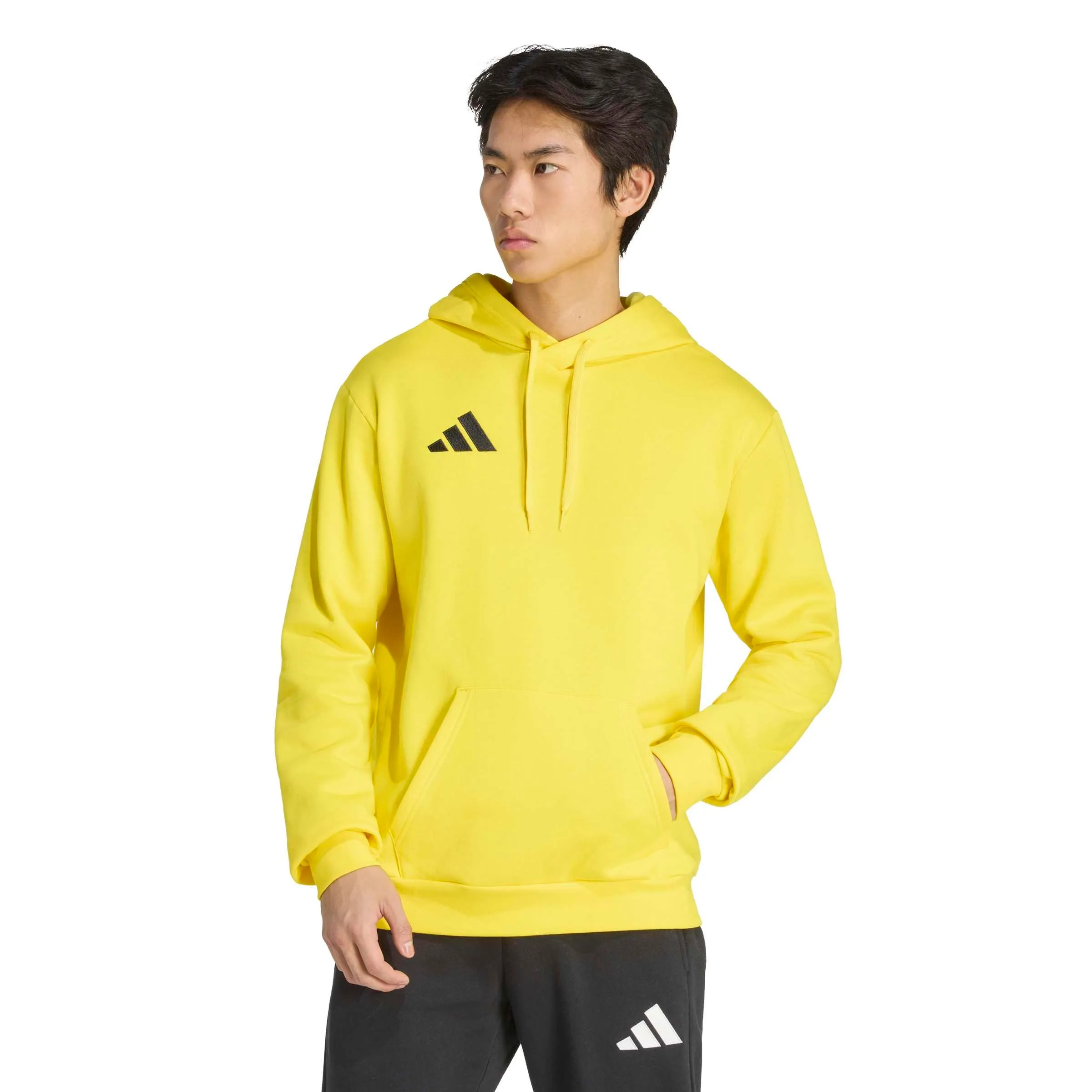 adidas Uomo Entrada26 Hoodie Sweatshirt, Team Yellow/Black, XS - immagine 3