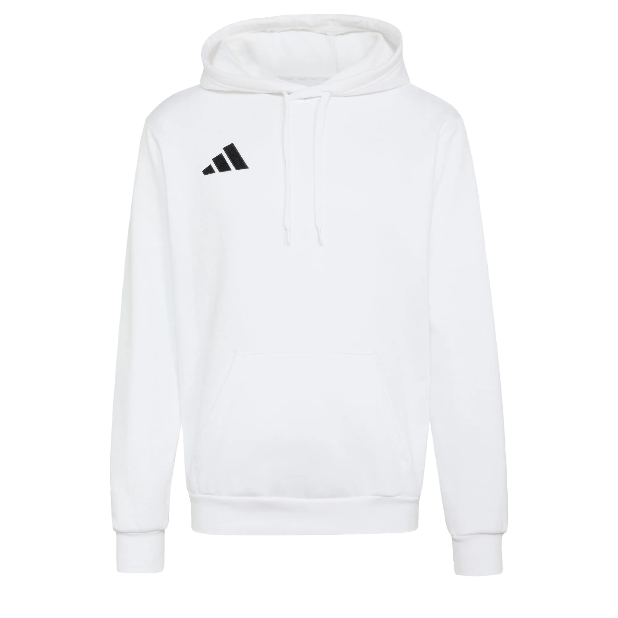 adidas Uomo Entrada26 Hoodie Sweatshirt, White/Black, XL Extra Tall - immagine 1