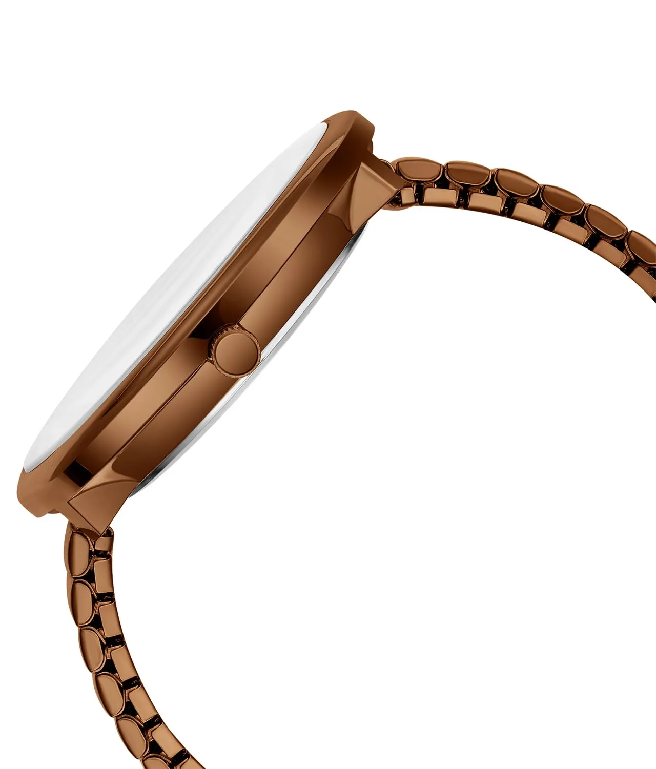 XIRUVE Donna Uomo Facile Lettura Numeri Grandi Quadrante Grande Cinturino Elastico Orologio da Polso Quarzo in Acciaio Inossidabile - immagine 3