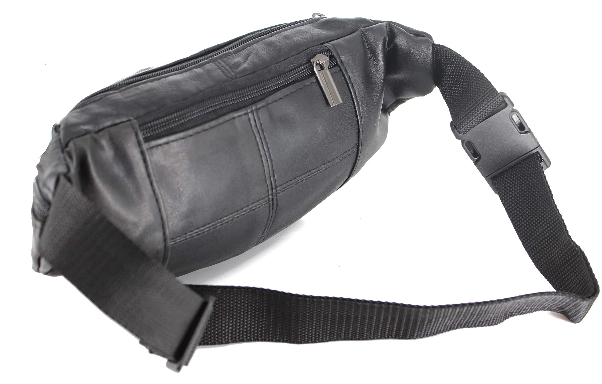 RabamtaGO Collection Marsupio in pelle, cintura, borsa da viaggio, cintura regolabile - immagine 3