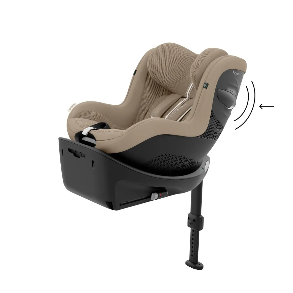 CYBEX Gold Seggiolino Auto Sirona G i-Size Plus, Senza Base, Almond Beige - immagine 8