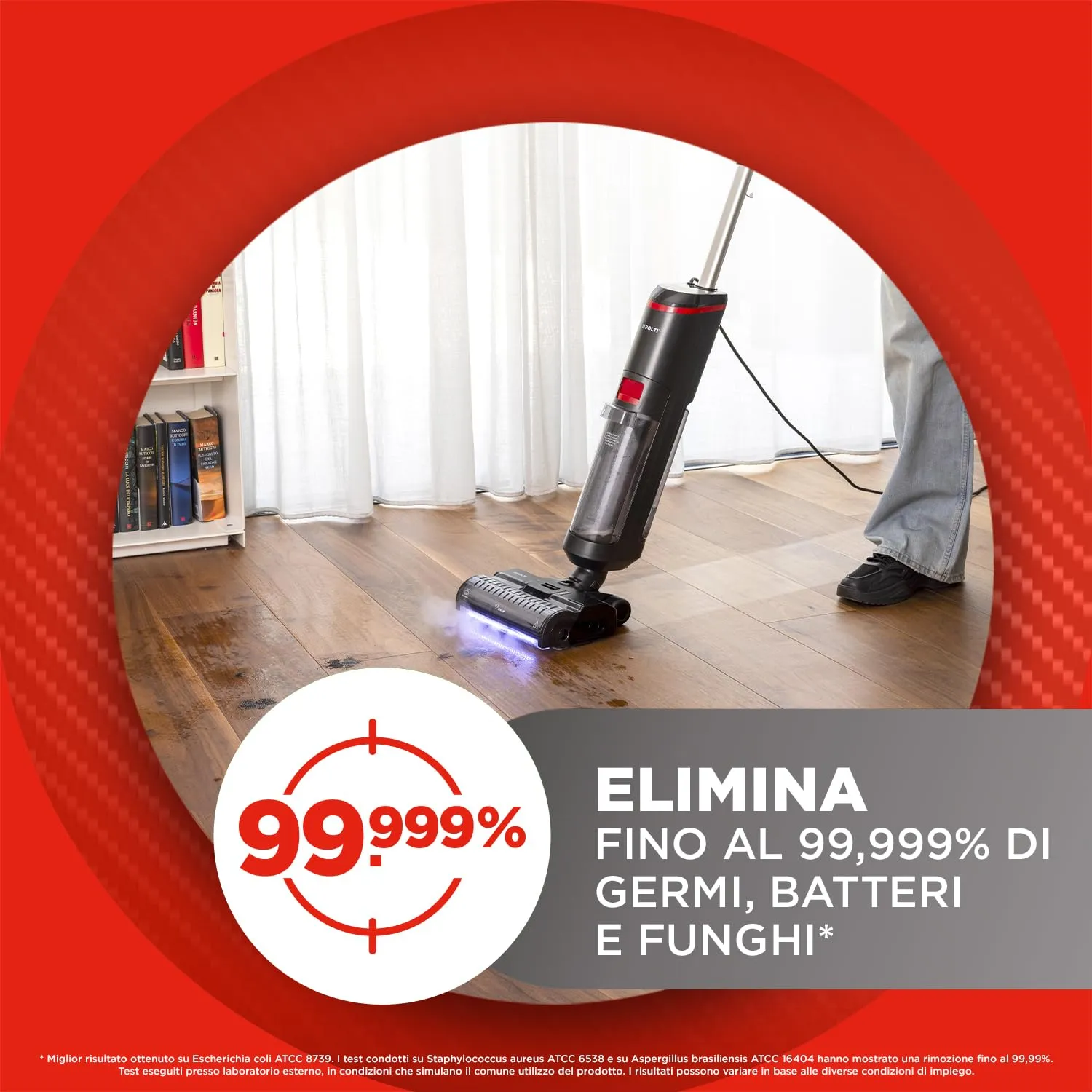 Polti Rollysteam WD20, Lavapavimenti e Aspirapolvere - immagine 3