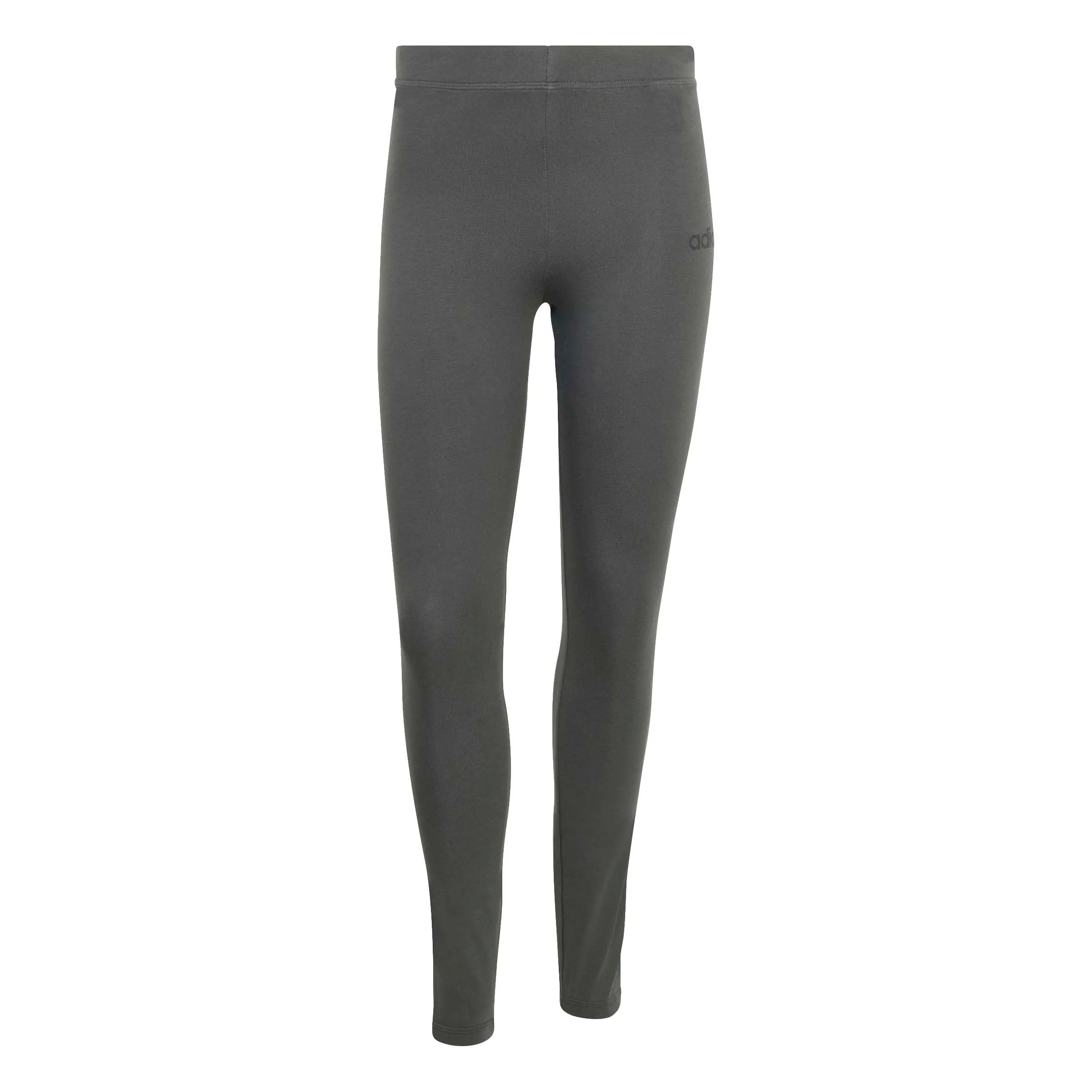 adidas Femme ESSENTIALS LINEAR COTTON LEGGINGS, grey six/black, XS - immagine 1