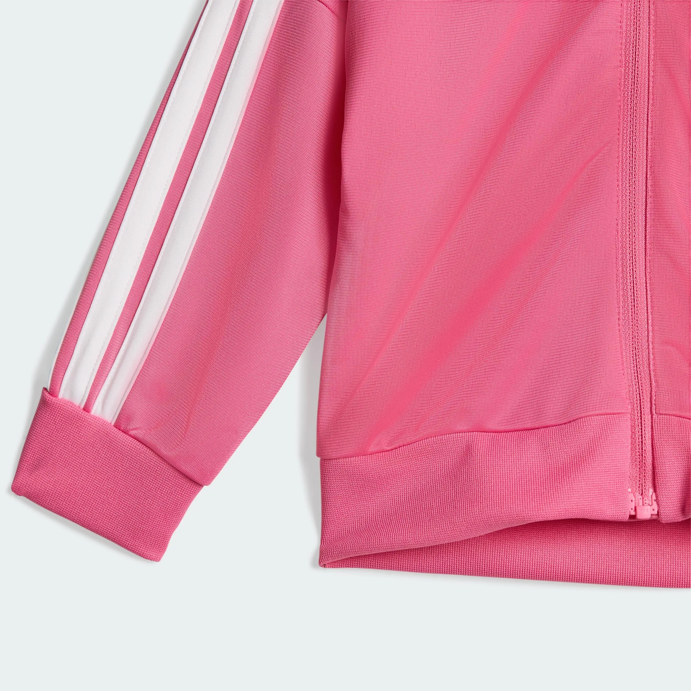 adidas Mixte bébé ESSENTIALS CLIMACOOL TRACKSUIT, pink fusion/white/white, 3-6 Months - immagine 4