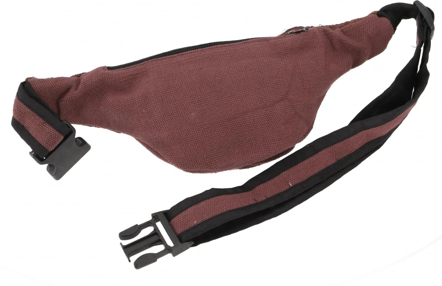 GURU SHOP Praktische Hanf Gürteltasche, Ethno Bauchtasche, Sidebag - Braun, Herren/Damen, Size:One Size, 15x20 cm, Festival- Bauchtasche Hippie - immagine 3
