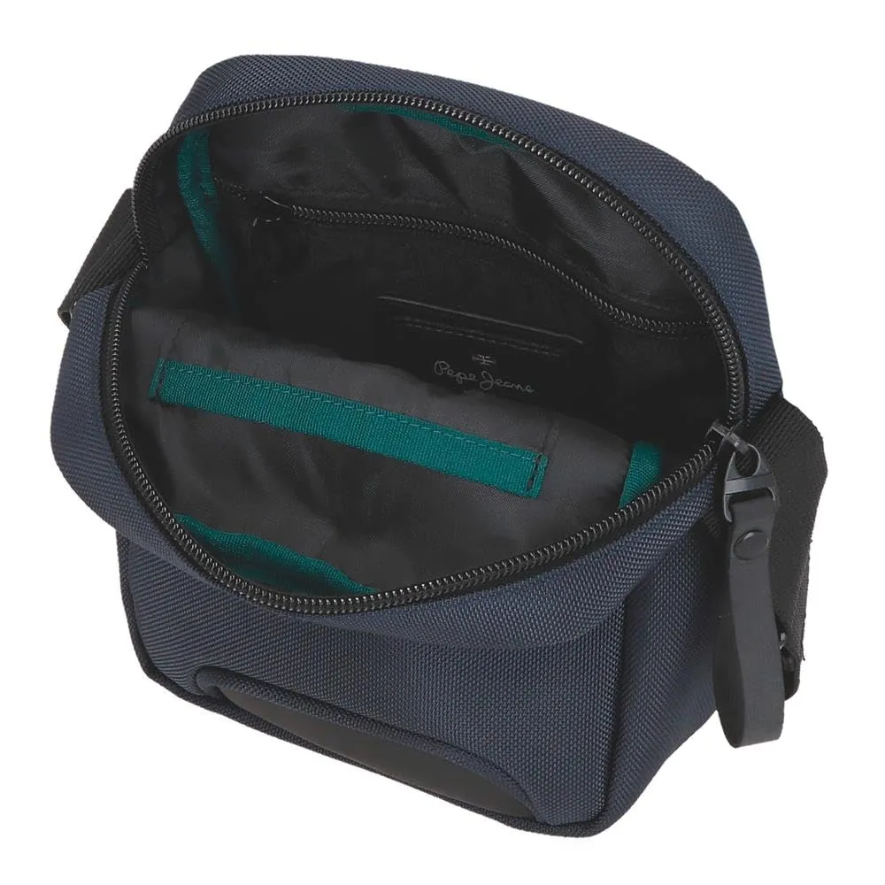 Pepe Jeans Bromley, Tracolla, Marsupio, Accessori da Viaggio, Poliestere, Diverse Misure, Nero, Verde, Rosso, Grigio, Poliestere Di Joumma Bags, blu, Talla única, Borsa a tracolla - immagine 4