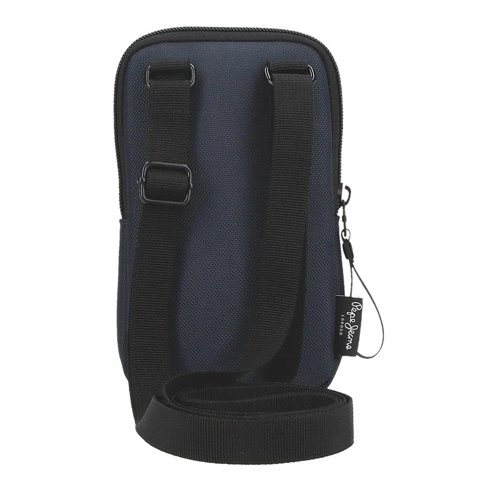 Pepe Jeans Bromley, Tracolla, Marsupio, Accessori da Viaggio, Poliestere, Diverse Misure, Nero, Verde, Rosso, Grigio, Poliestere Di Joumma Bags, blu, Talla única, Borsa a tracolla per cellulare - immagine 2