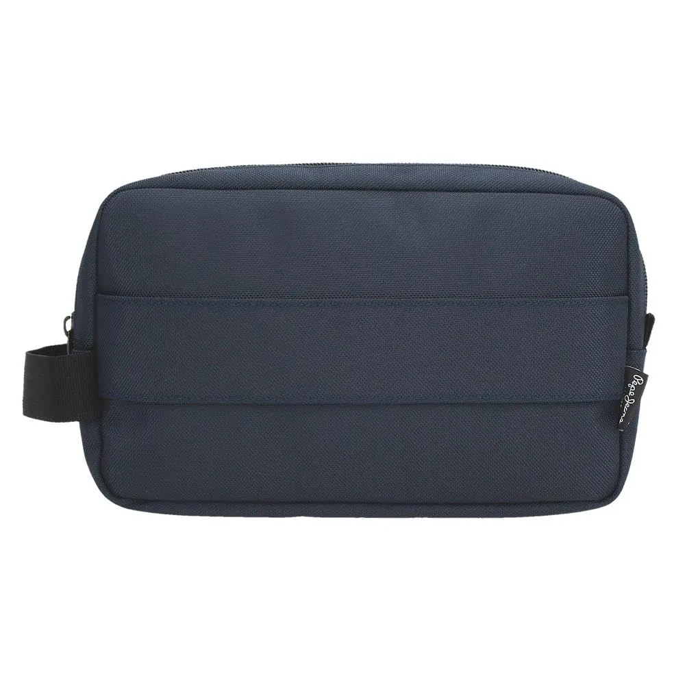 Pepe Jeans Bromley, Tracolla, Marsupio, Accessori da Viaggio, Poliestere, Diverse Misure, Nero, Verde, Rosso, Grigio, Poliestere Di Joumma Bags, blu, Talla única, Beauty case - immagine 3