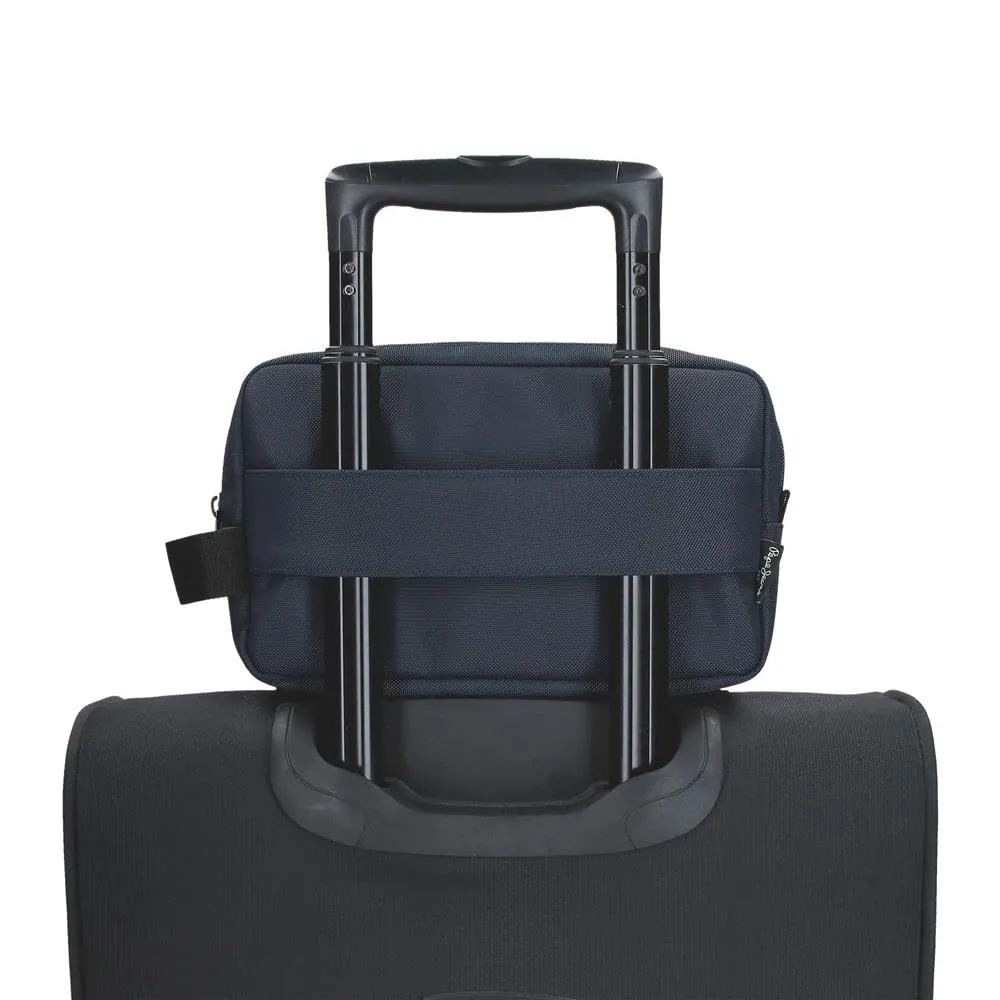 Pepe Jeans Bromley, Tracolla, Marsupio, Accessori da Viaggio, Poliestere, Diverse Misure, Nero, Verde, Rosso, Grigio, Poliestere Di Joumma Bags, blu, Talla única, Beauty case - immagine 10