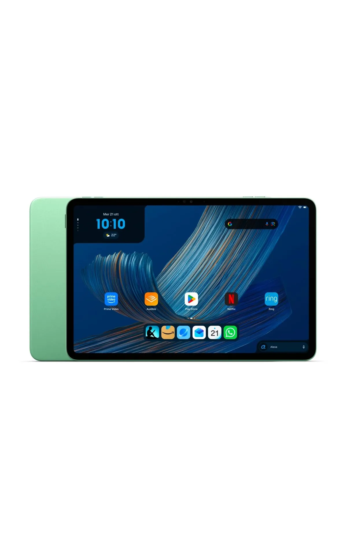 Nuovo Amazon Alexa Tablet 11, 8 GB di RAM, 128 GB, straordinario schermo 2,5K da 11″, batteria che dura tutto il giorno, con Google Play, progettato per Alexa+, Verde Matcha - immagine 1