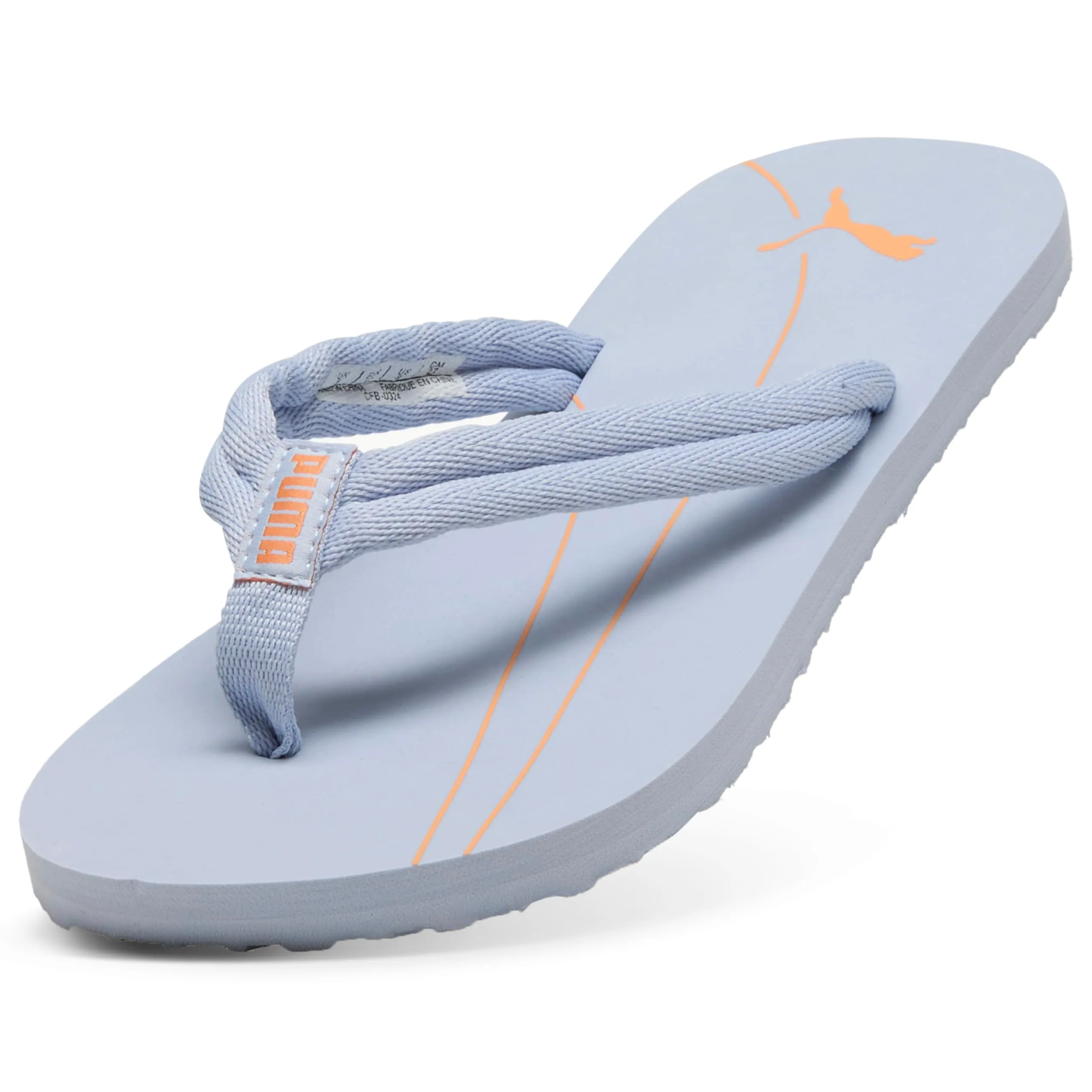 PUMA Unisex Epic FLIP V3 Flop, Snow Mountain Blue-Melon Glow, 40, Snow Mountain Blue Melon Glow, 43 EU - immagine 6
