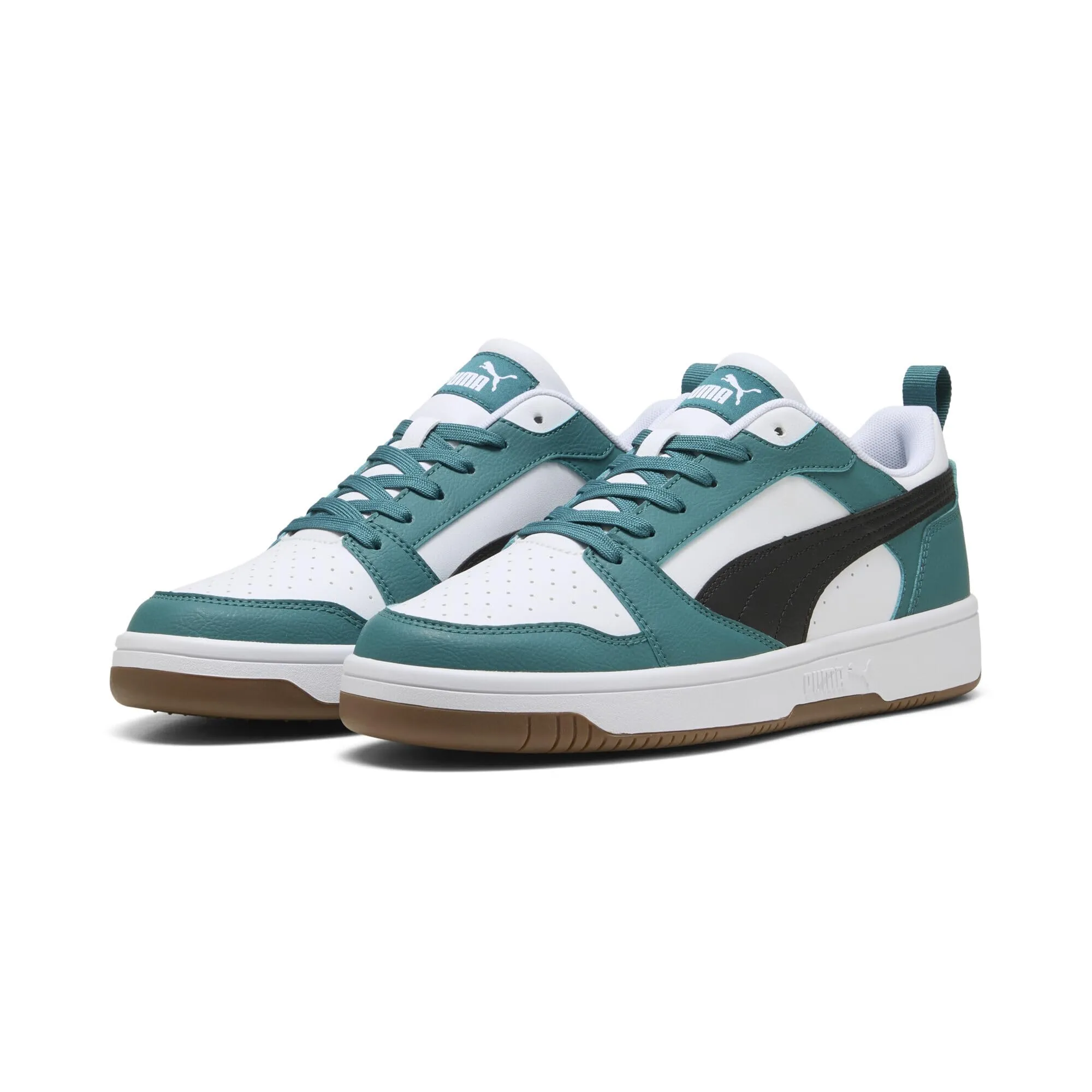PUMA Rebound V6 Low, Sneaker Unisex - Adulto, Emerald Ice Black White, 44 EU - immagine 1