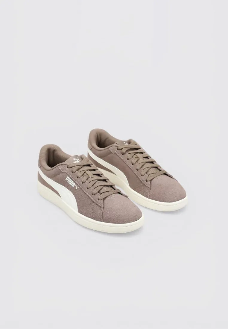Puma Sneaker Unisex Smash 3.0, Totalmente Tortora-Bianco Caldo, Taglia 40, Totally Taupe Bianco Caldo, 40.5 EU - immagine 5