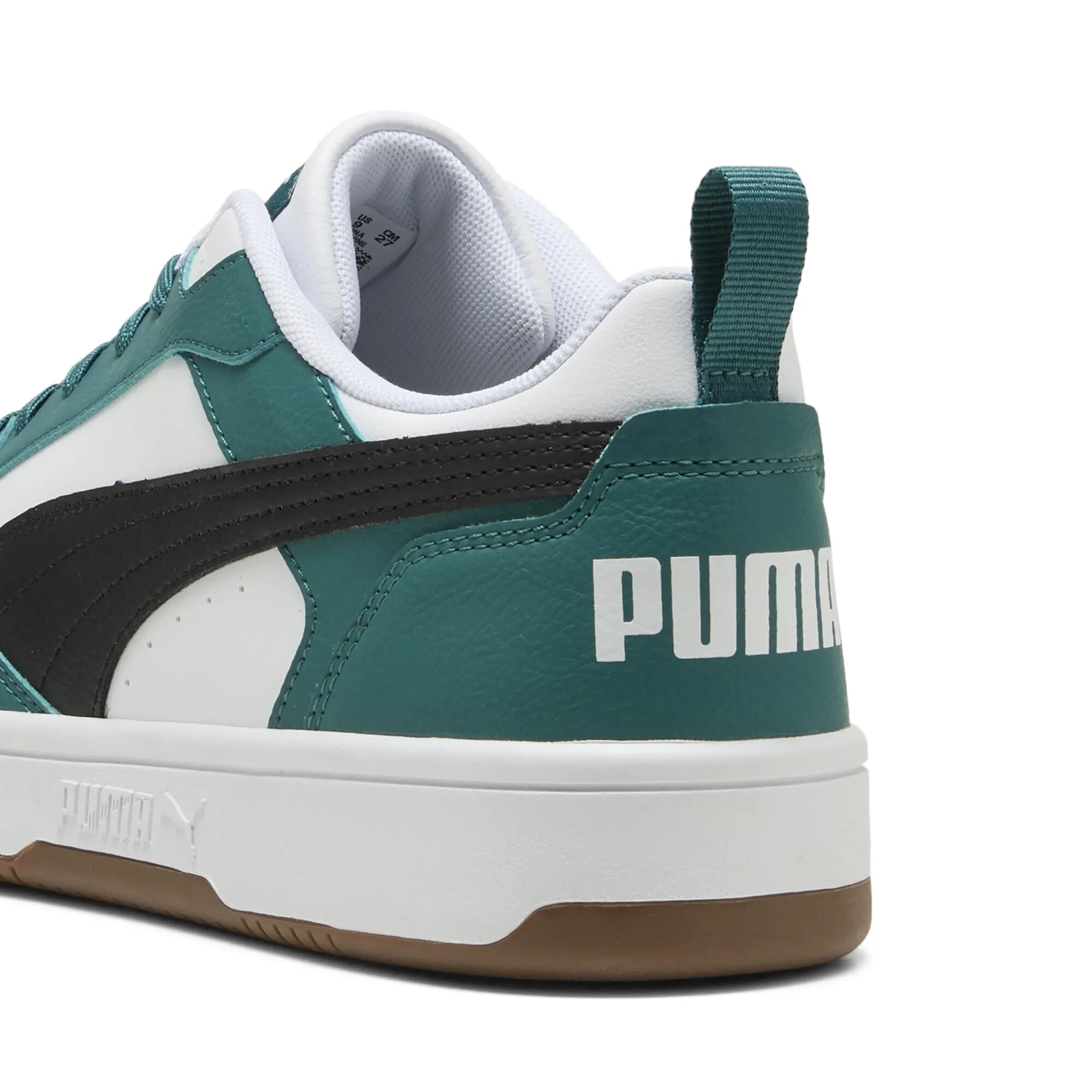 PUMA Rebound V6 Low, Sneaker Unisex - Adulto, Emerald Ice Black White, 36 EU - immagine 2