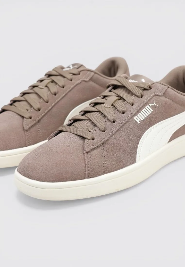 PUMA Sneaker Unisex Smash 3.0, Totally Taupe Bianco Caldo, 42 EU - immagine 2