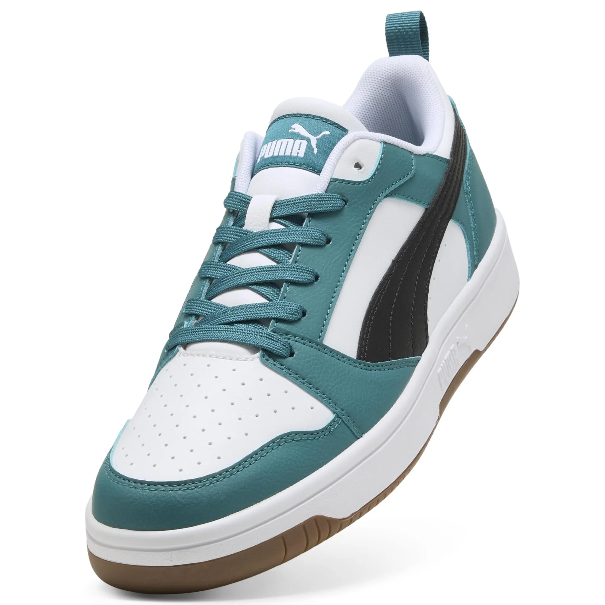 PUMA Rebound V6 Low, Sneaker Unisex - Adulto, Emerald Ice Black White, 42 EU - immagine 6