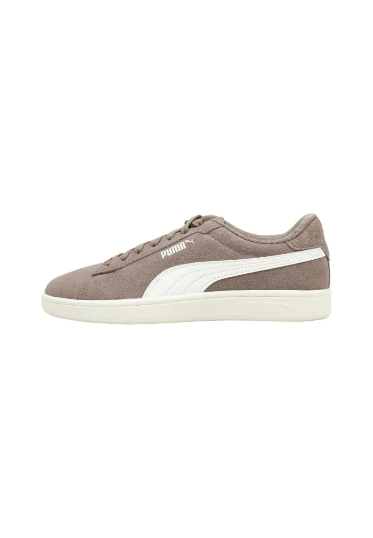 Puma Sneaker Unisex Smash 3.0, Totally Taupe Bianco Caldo, 44.5 EU - immagine 3