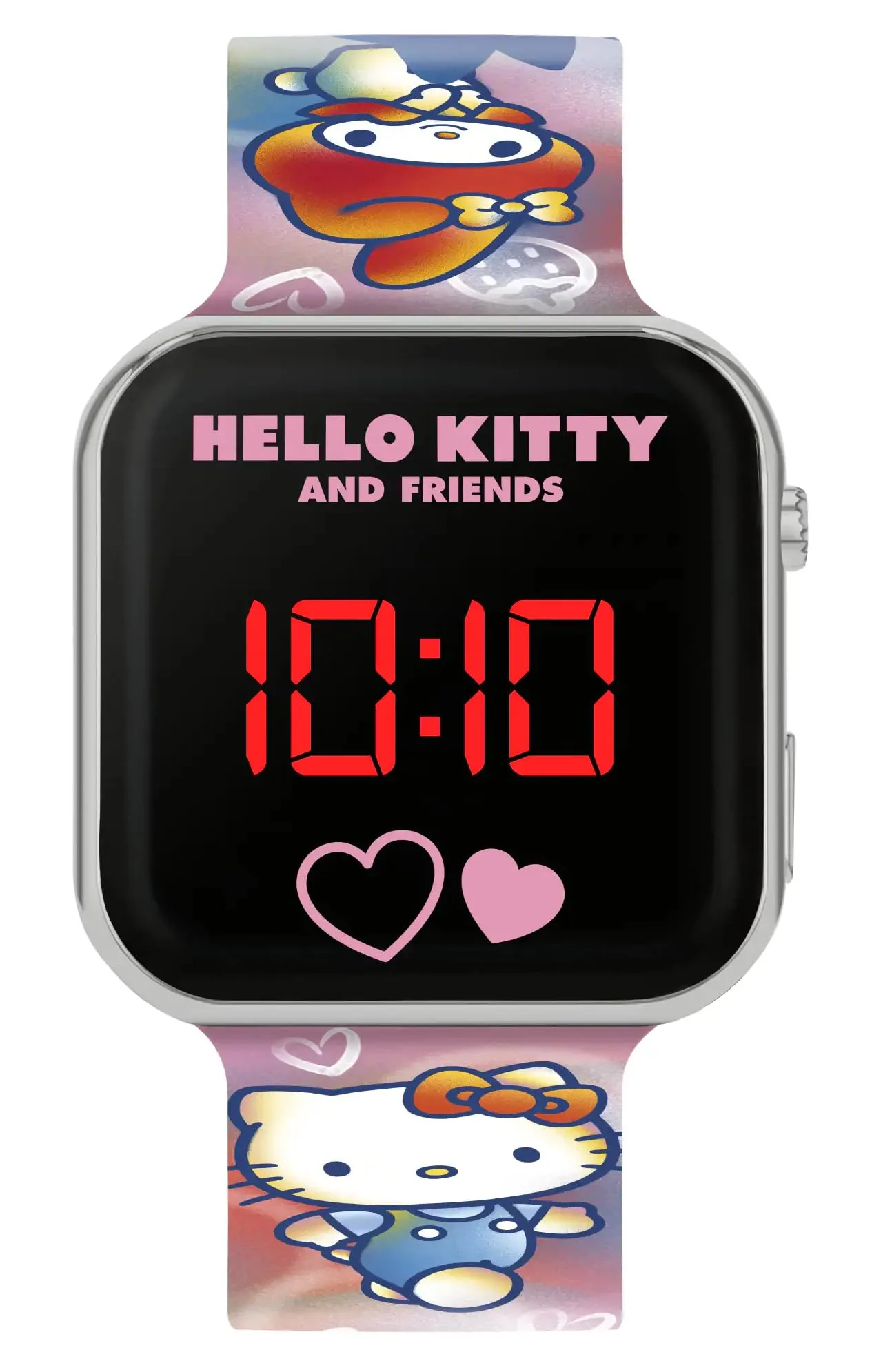 Hello Kitty and Friends Orologio Bambina LED Digitale Cinturino Silicone - immagine 4