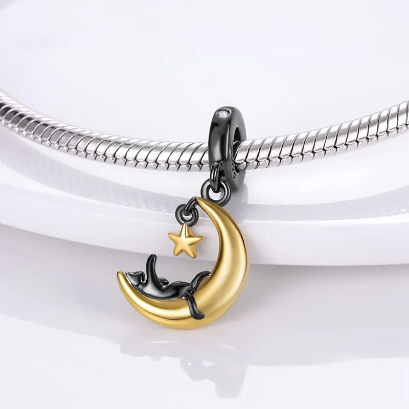 XWN Ciondolo Argento Sterling 925 con Cubic Zirconia Pendenti per Pandora Braccialetti, Compatibile con Braccialetti e Collane europei, perfetto Regali per Moglie e Ragazze - immagine 3