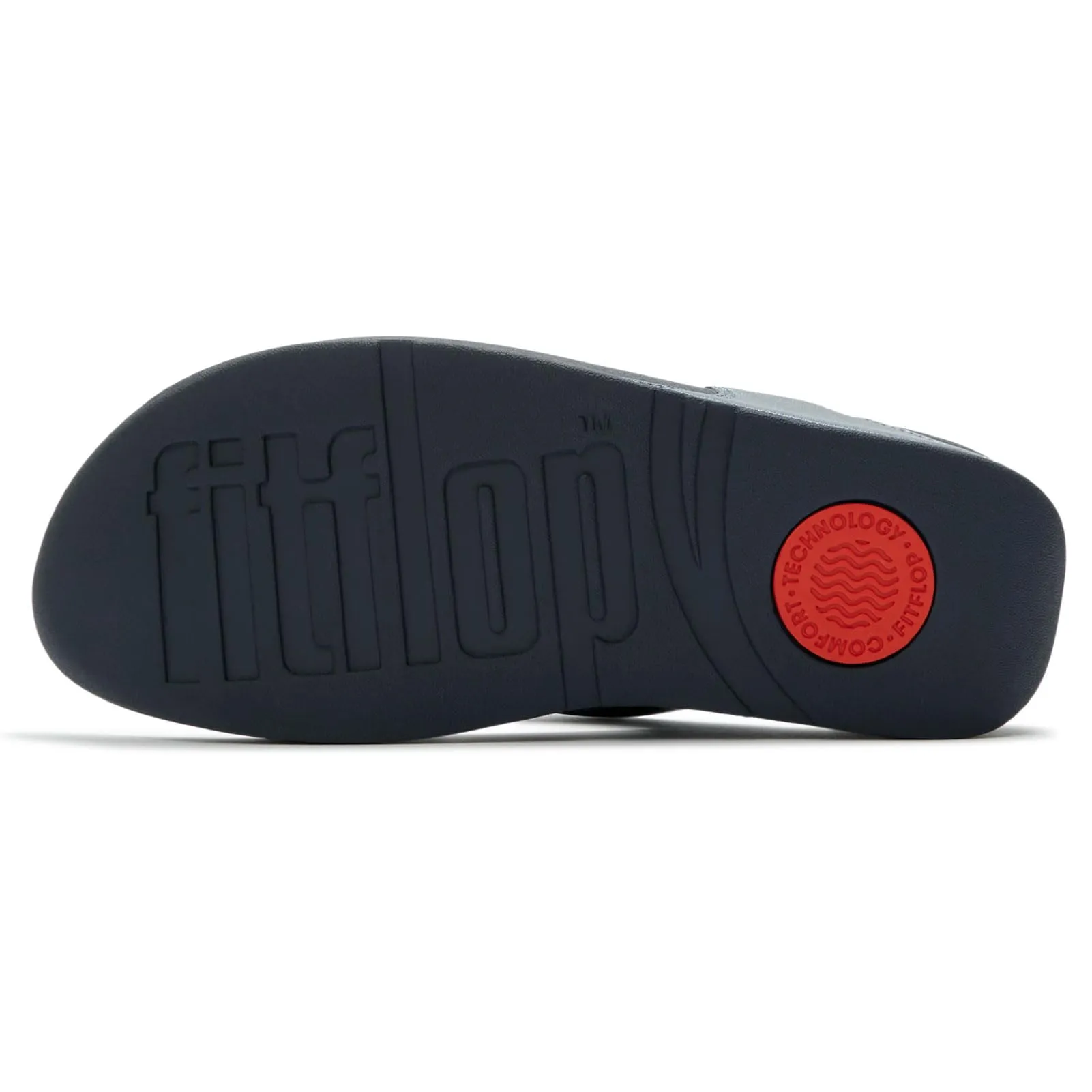 Fitflop Lulu Leather Toepost, Sandali Donna, Blu Cosmico Metallizzato, 38 EU - immagine 5