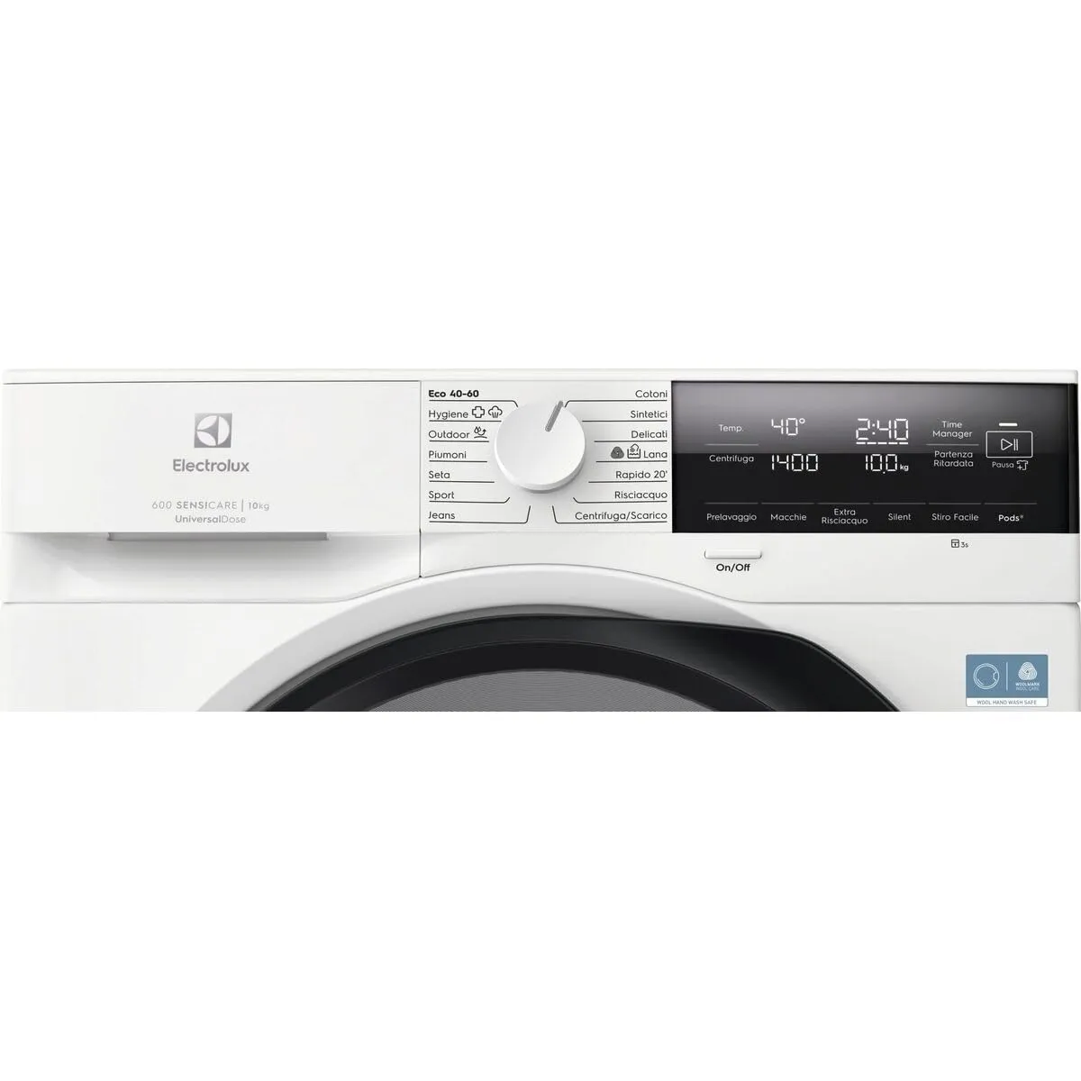 Electrolux EW6F310V Lavatrice Carica Frontale 10 kg SensiCare Serie 600 - immagine 7