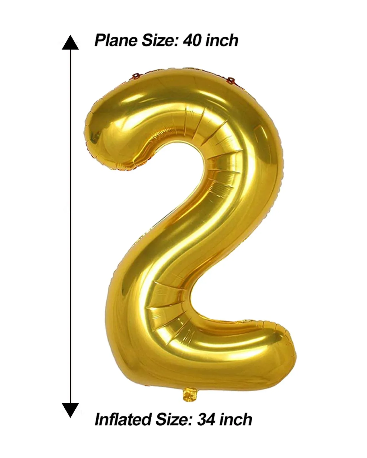 AULE Palloncino Numero 29 Oro: Grande 101 cm Palloncini 29 Anni Compleanno - immagine 5