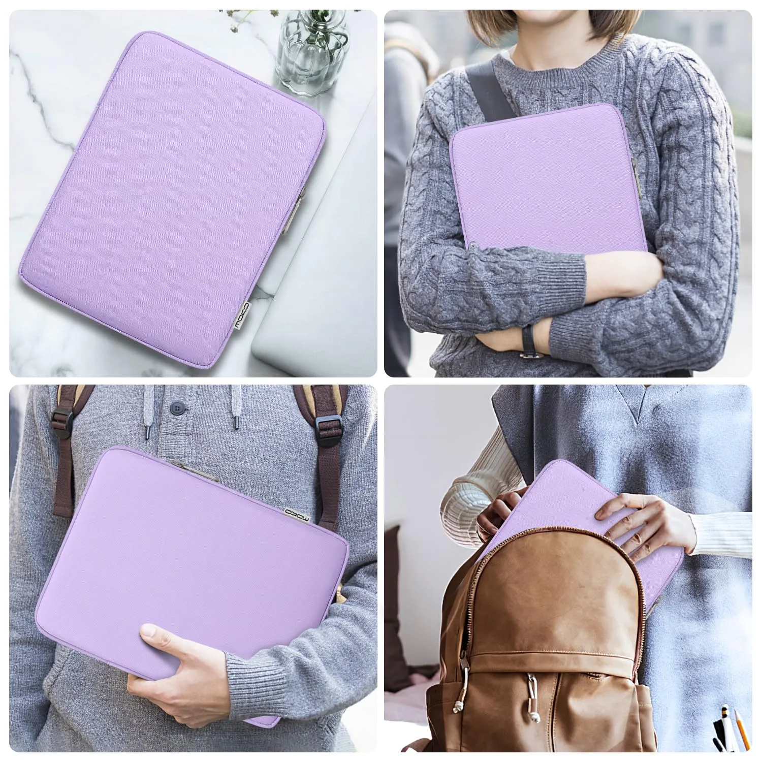 MoKo Borsa Sleeve per Tablet 9-11 Pollici, Sottile - immagine 8