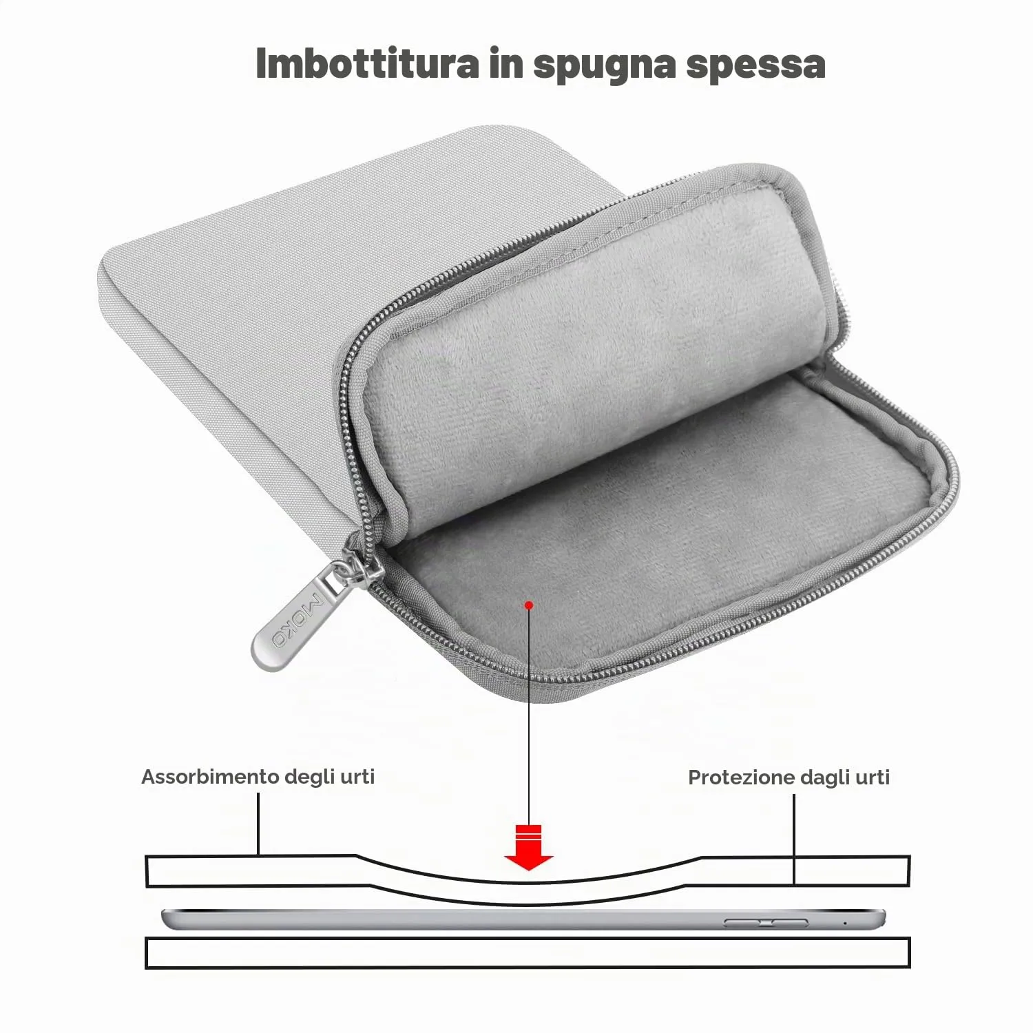 MoKo Borsa per tablet 9-11 pollici con maniglia - immagine 4