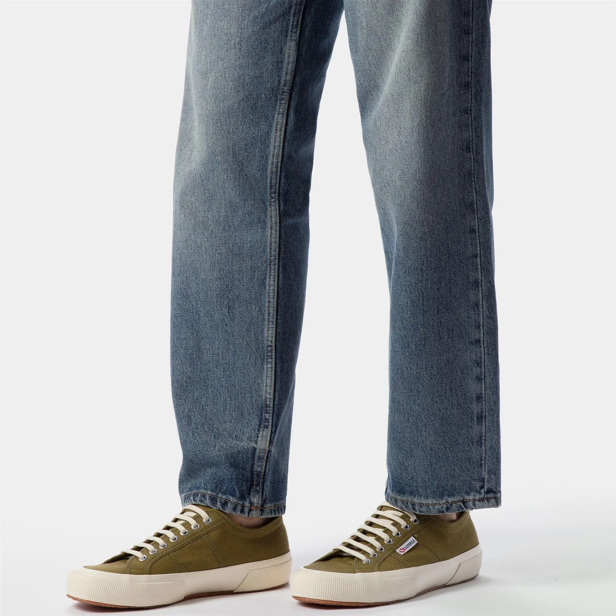 SUPERGA - Sneakers, Uomo Donna, Verde, Cotone, Casual, 2750 Og, Taglia: 45 - immagine 2