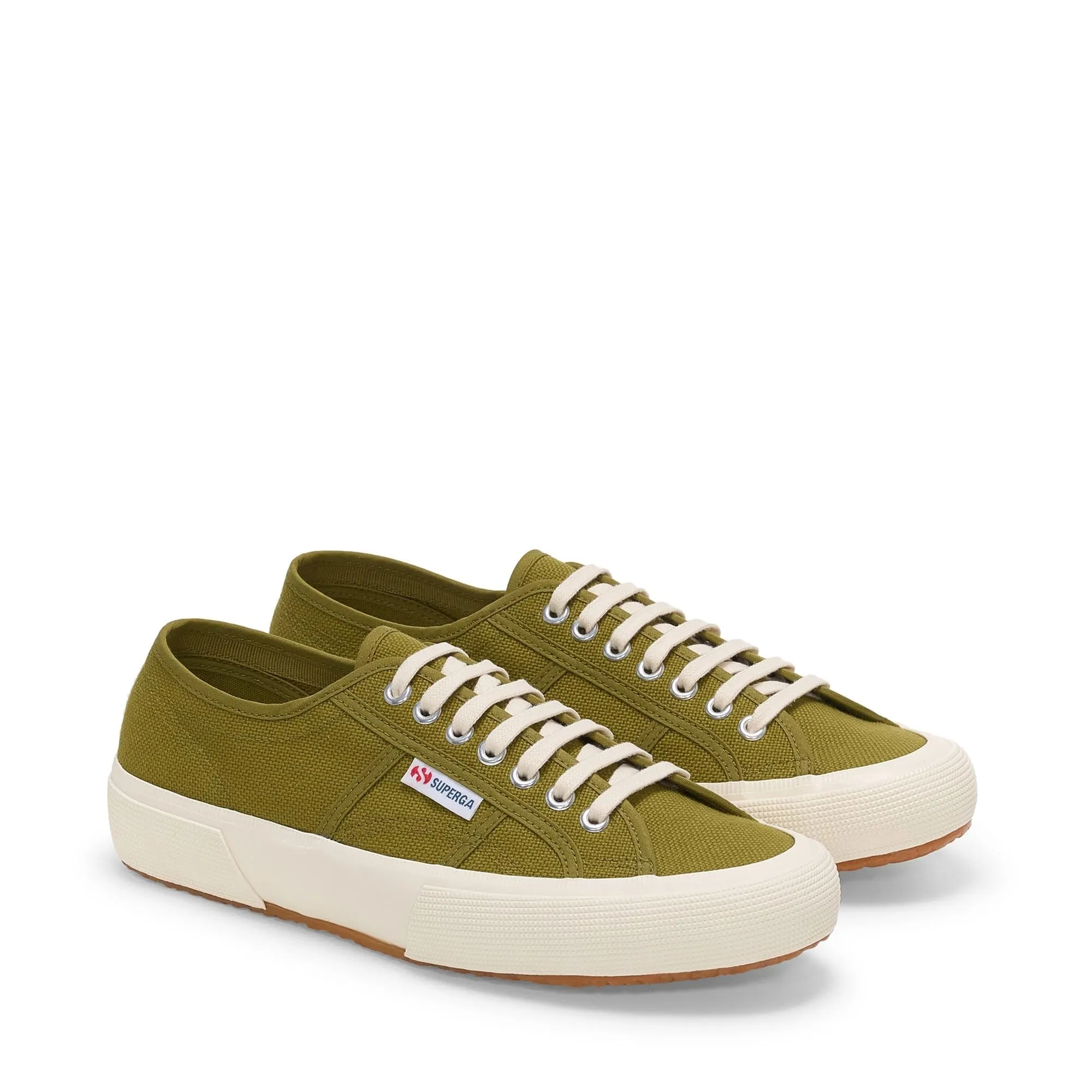 SUPERGA - Sneakers, Uomo Donna, Verde, Cotone, Casual, 2750 Og, Taglia: 45 - immagine 3