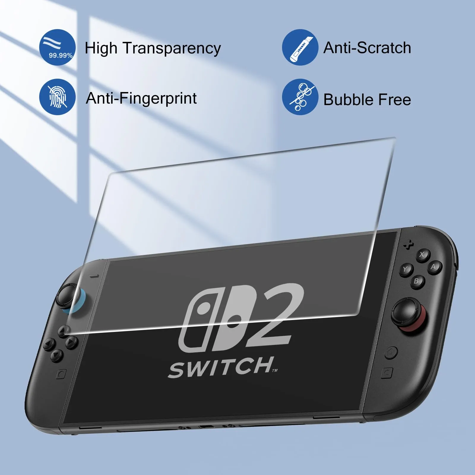 HEYSTOP Custodia per Nintendo Switch 2,Cover Protettiva Divisibile Dockable - immagine 8