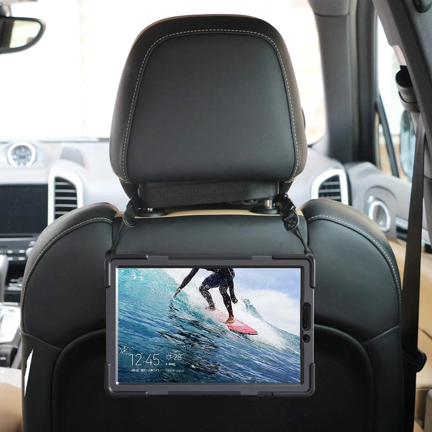 Gerutek Cover per Samsung Galaxy Tab S4 10.5 Pollici 2018, Nero - immagine 7