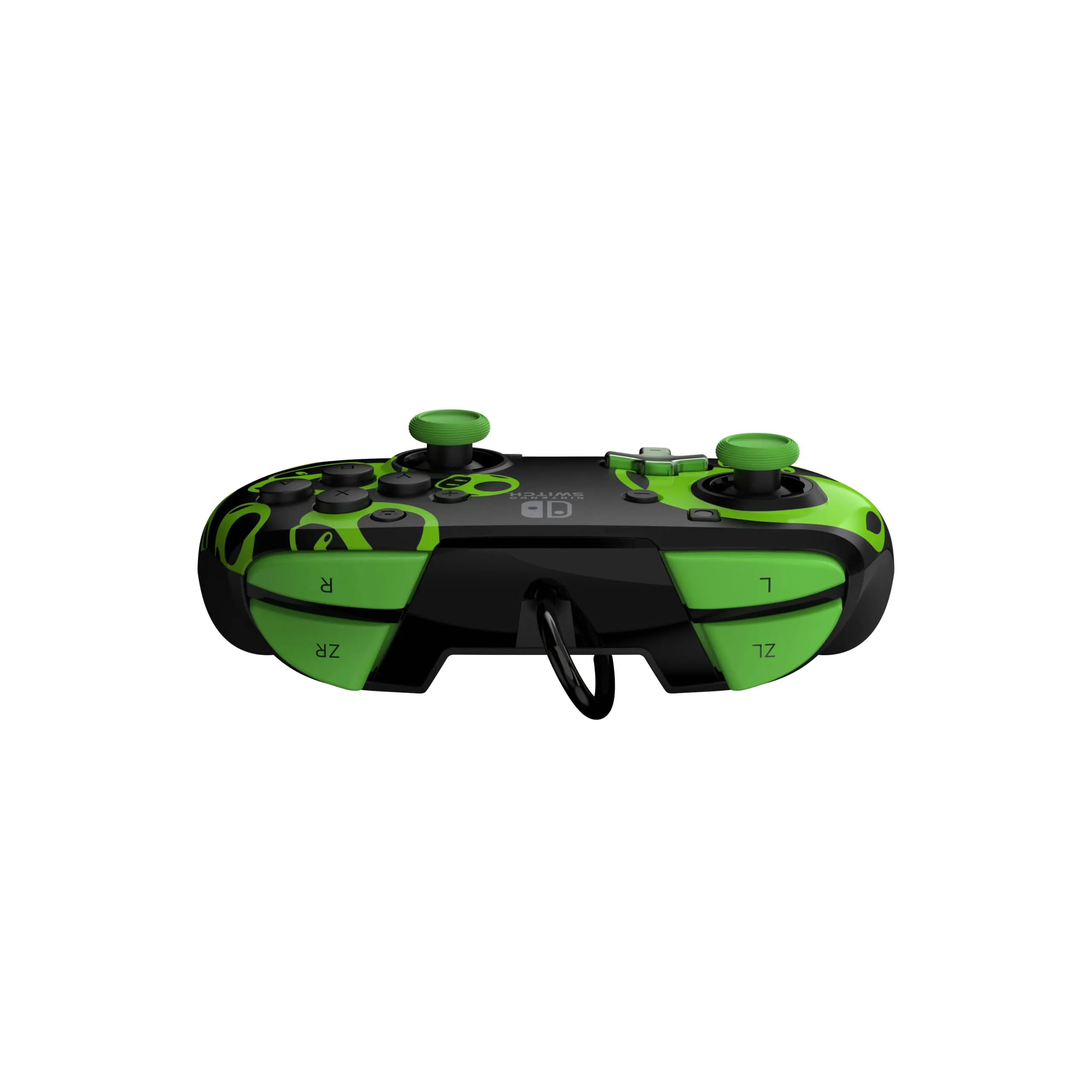 PDP Switch Rematch Cablato Controllore 1 Up Glow In The Dark, Pulsanti, Stick, Grilletti e Paddle Personalizzabili, Controlli Ergonomici - immagine 11