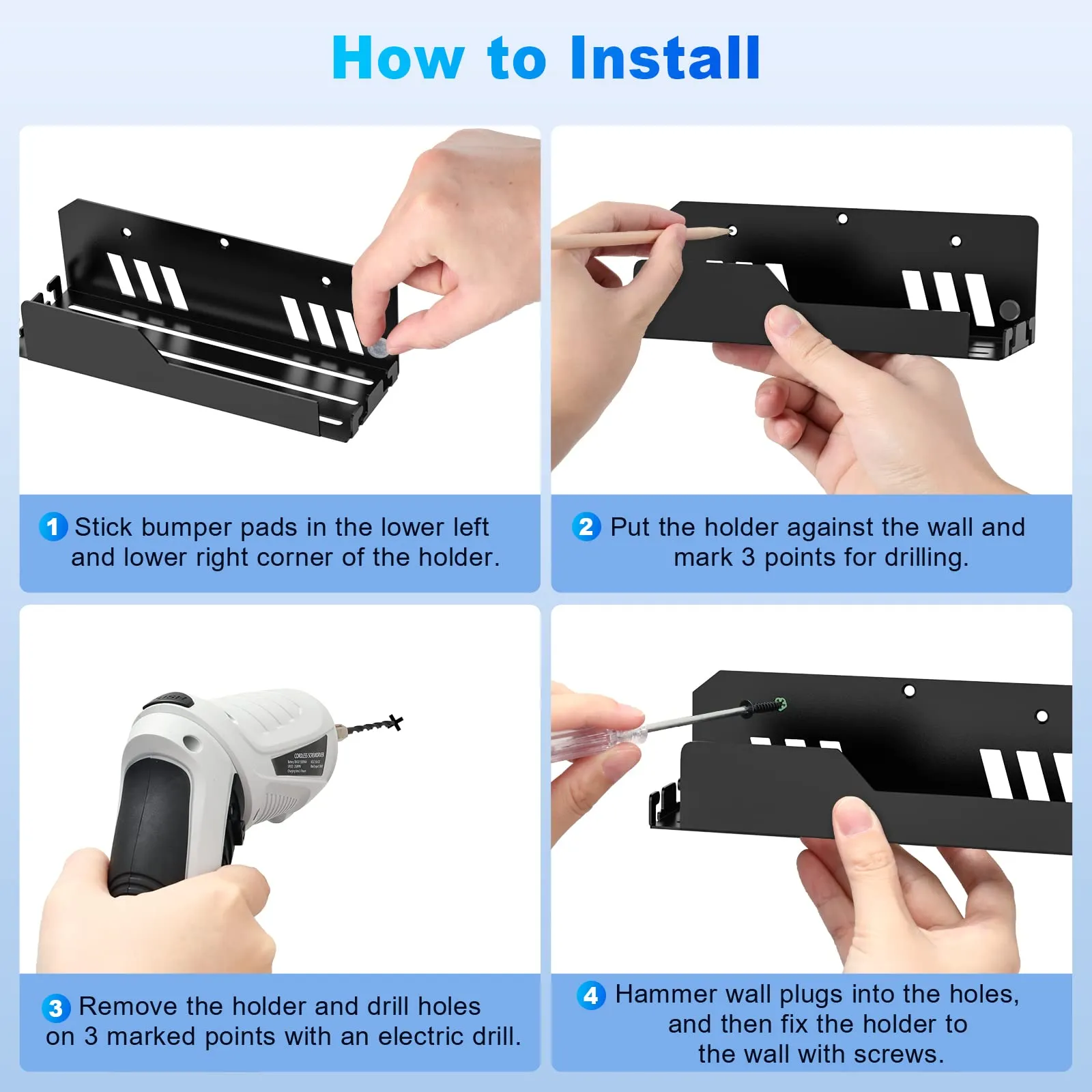 MoKo Supporto da Parete Compatibile con Nintendo Switch/Switch OLED - immagine 5