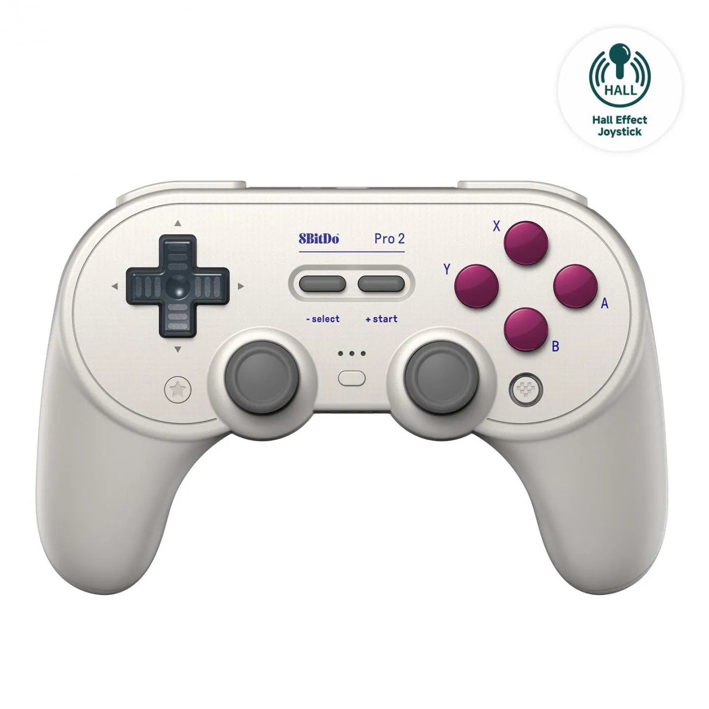 8Bitdo Pro 2 Bluetooth Controller for Switch, Hall Effect Joystick Update, Wireless Gaming Controller for Switch, PC, Android, and Steam Deck & Apple (G Classic Edition) - immagine 1